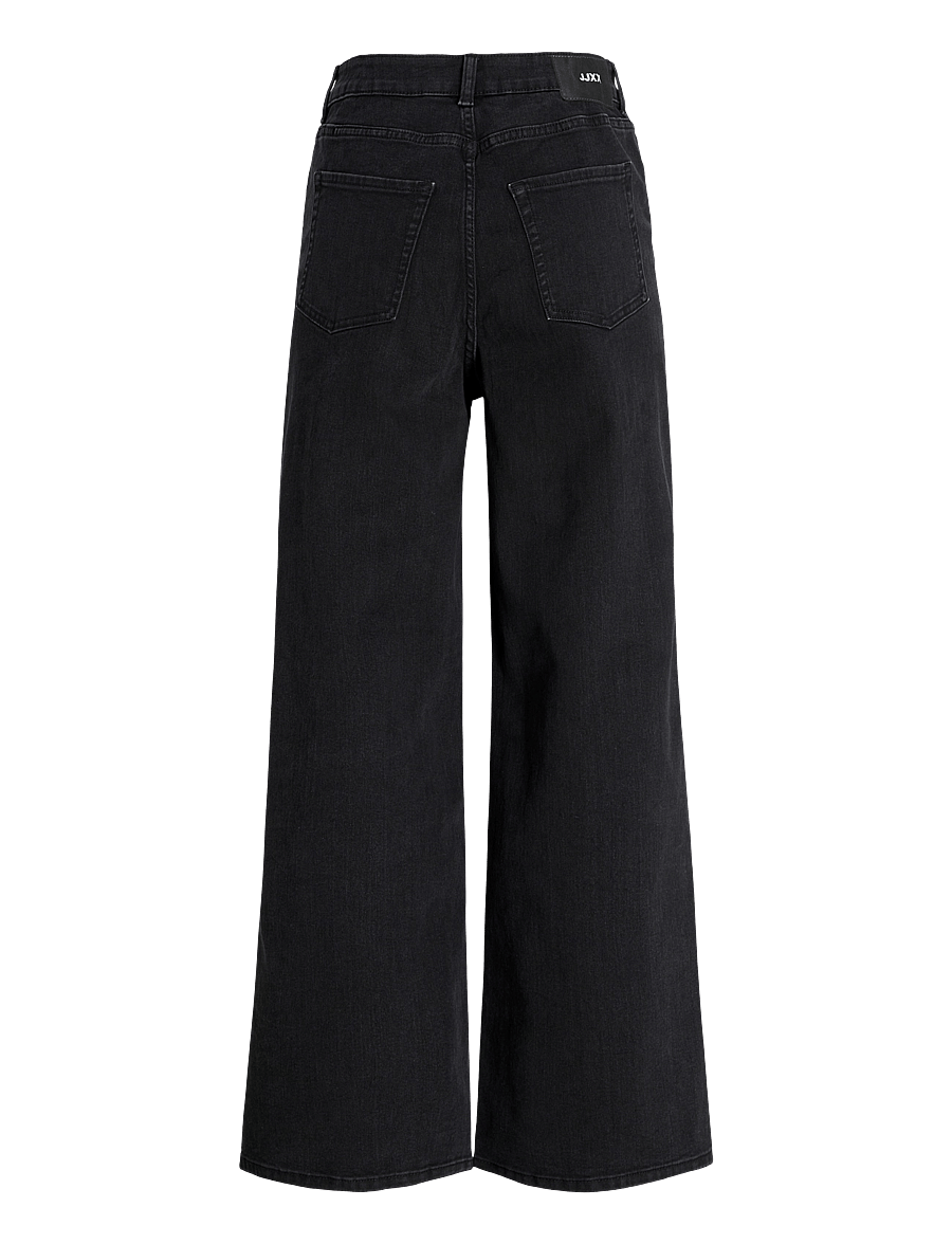 JJXX - JXTOKYO WIDE HW C6145 JEANS DNM NOOS - hosen mit weitem bein - black denim - 2
