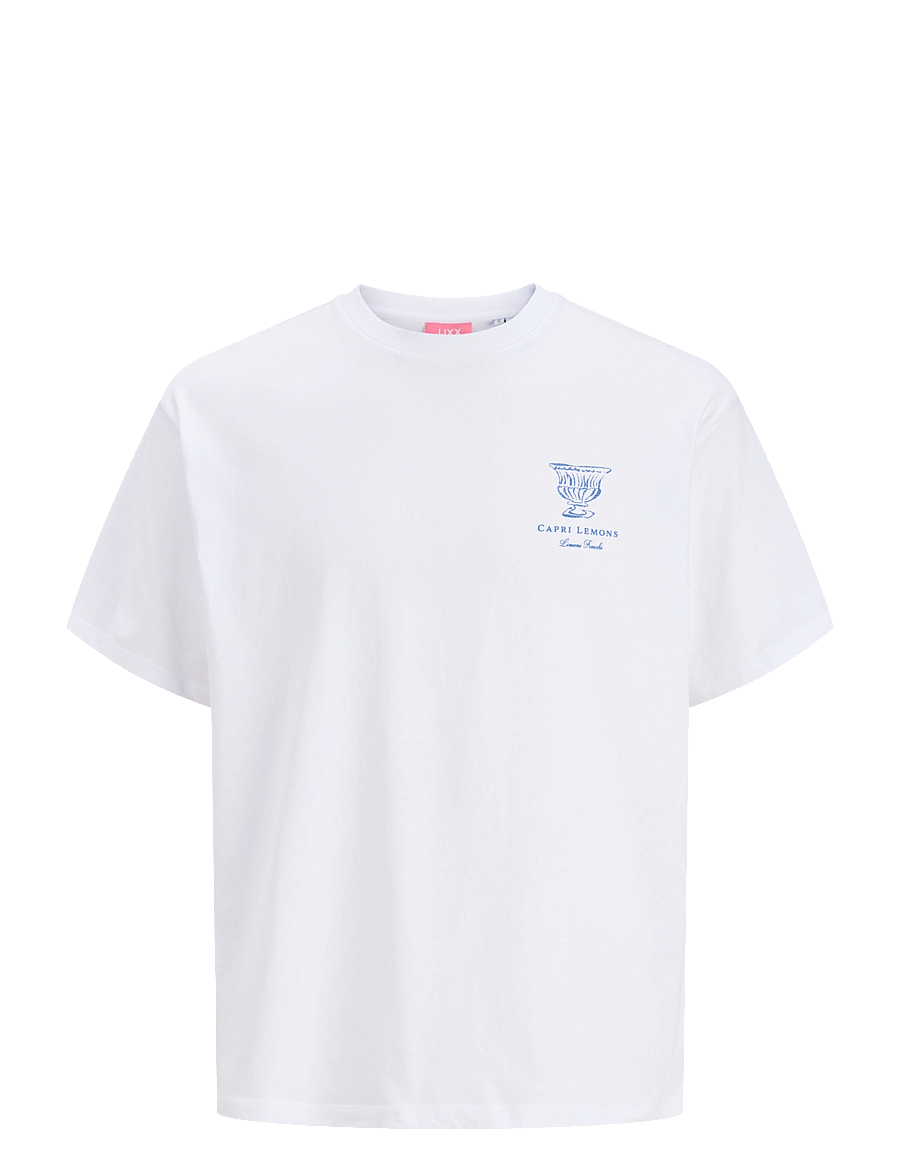 JJXX - JXMILLOW LOOSE SS TEE JRS - t-shirts - bright white - 0