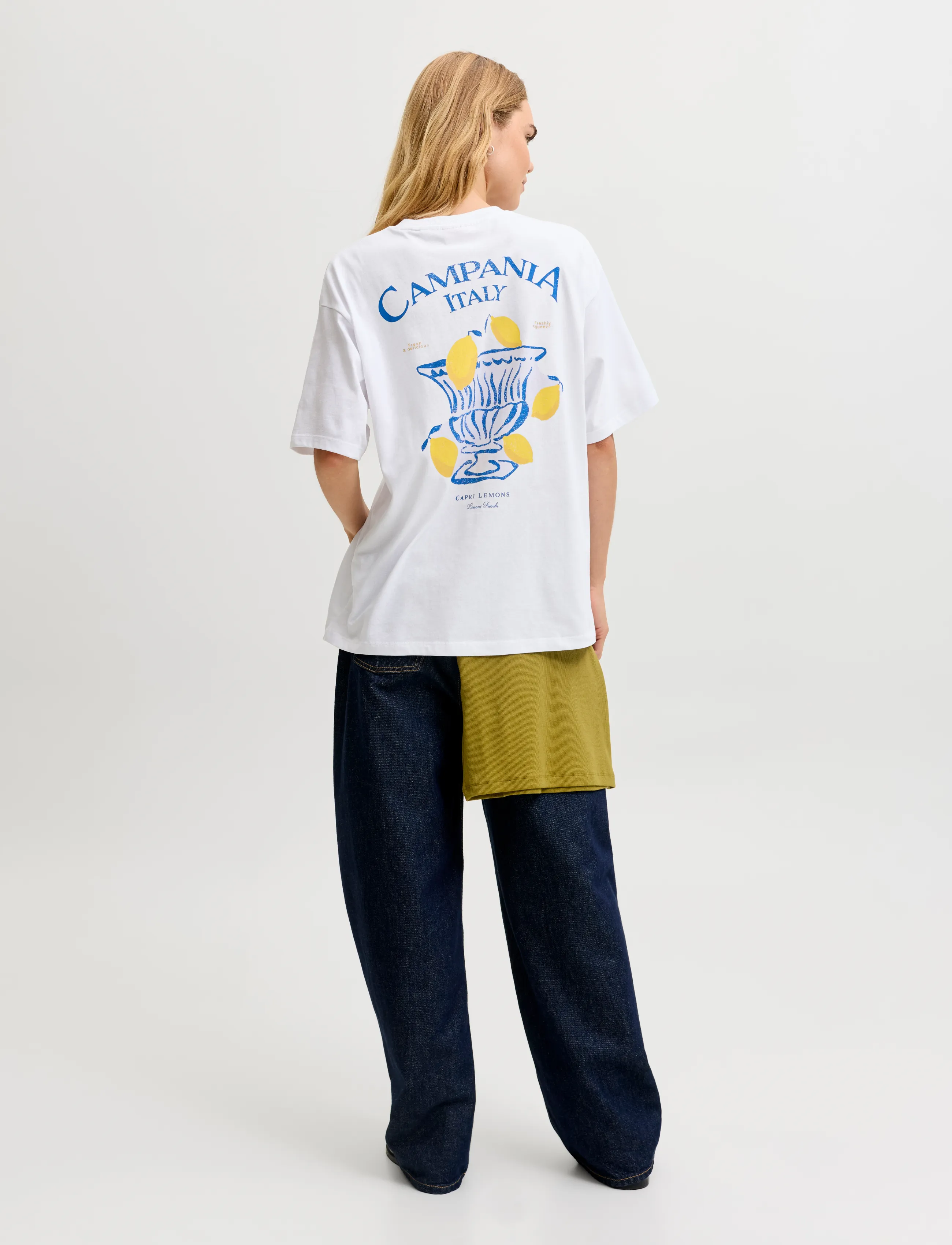 JJXX - JXMILLOW LOOSE SS TEE JRS - t-shirts - bright white - 3