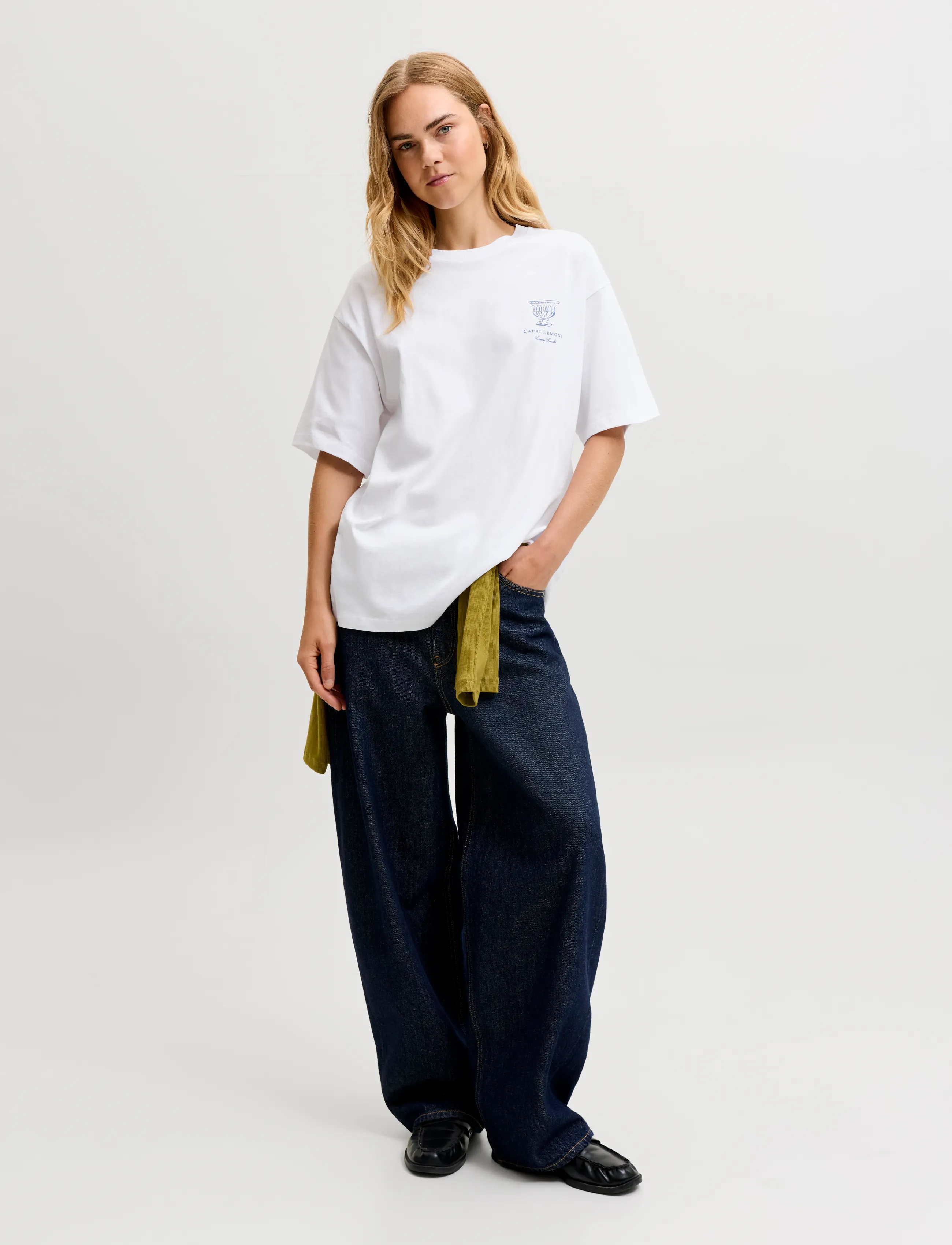 JJXX - JXMILLOW LOOSE SS TEE JRS - t-shirts - bright white - 4