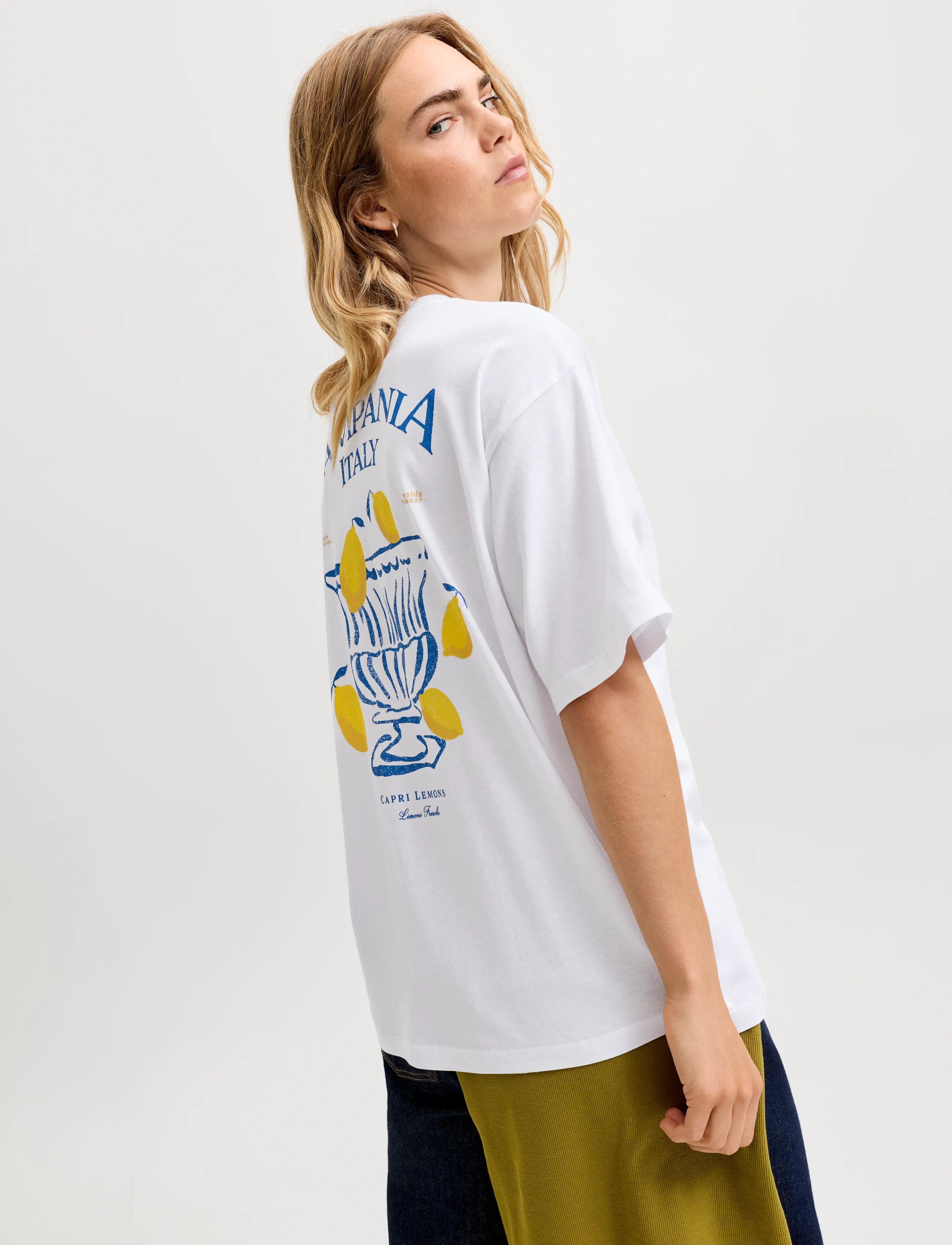 JJXX - JXMILLOW LOOSE SS TEE JRS - t-shirts - bright white - 5