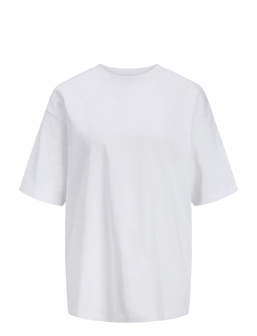 JJXX - JXMILLOW LOOSE SS TEE JRS - t-särgid - bright white - 0
