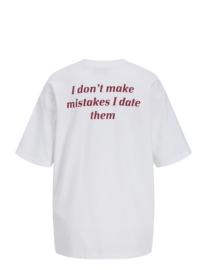JJXX - JXMILLOW LOOSE SS TEE JRS - t-shirts - bright white - 1