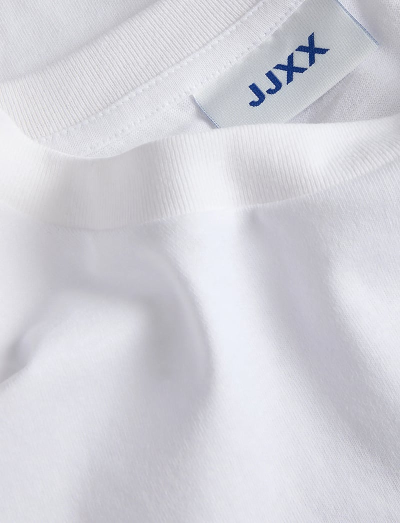 JJXX - JXMILLOW LOOSE SS TEE JRS - t-shirts - bright white - 2