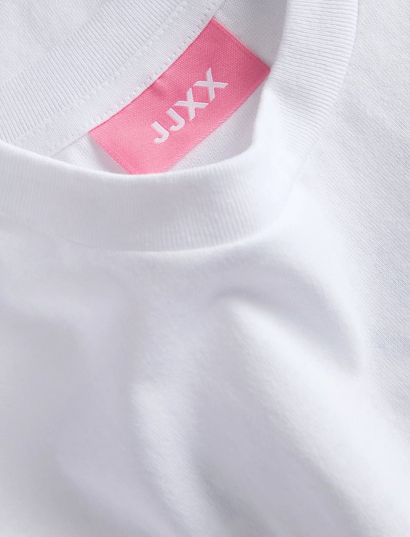 JJXX - JXMILLOW LOOSE SS TEE JRS - t-shirts - bright white - 2