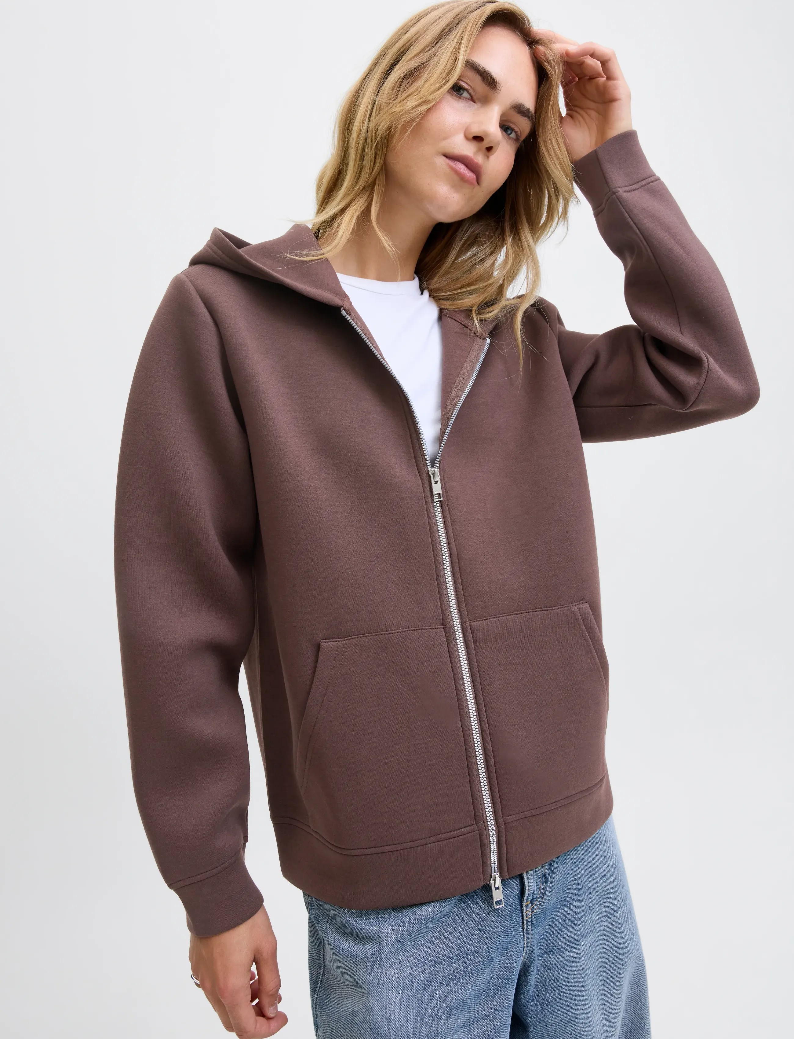 JJXX - JXEMMA LS SCUBA HOOD SWT - bracken - 5