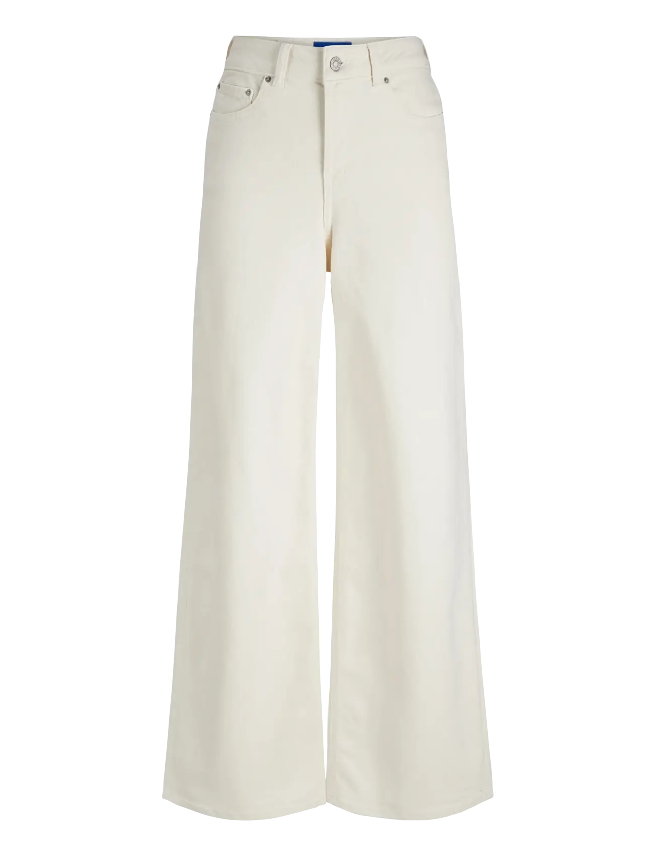 JJXX JXTOKYO WIDE HW JEANS C6171 DNM NOOS - Tøj - WHITE DENIM / cream