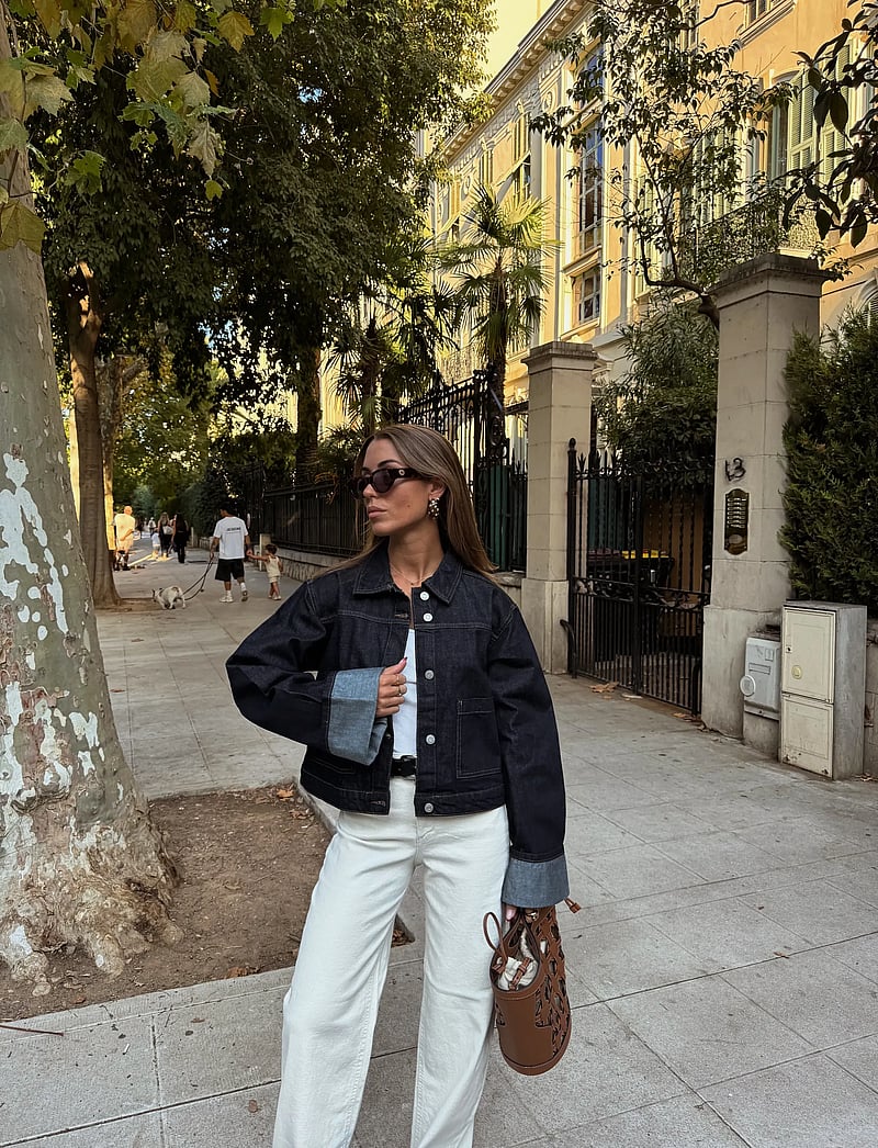 JJXX - JXTOKYO WIDE HW JEANS C6171 DNM NOOS - wide leg jeans - white denim - 0