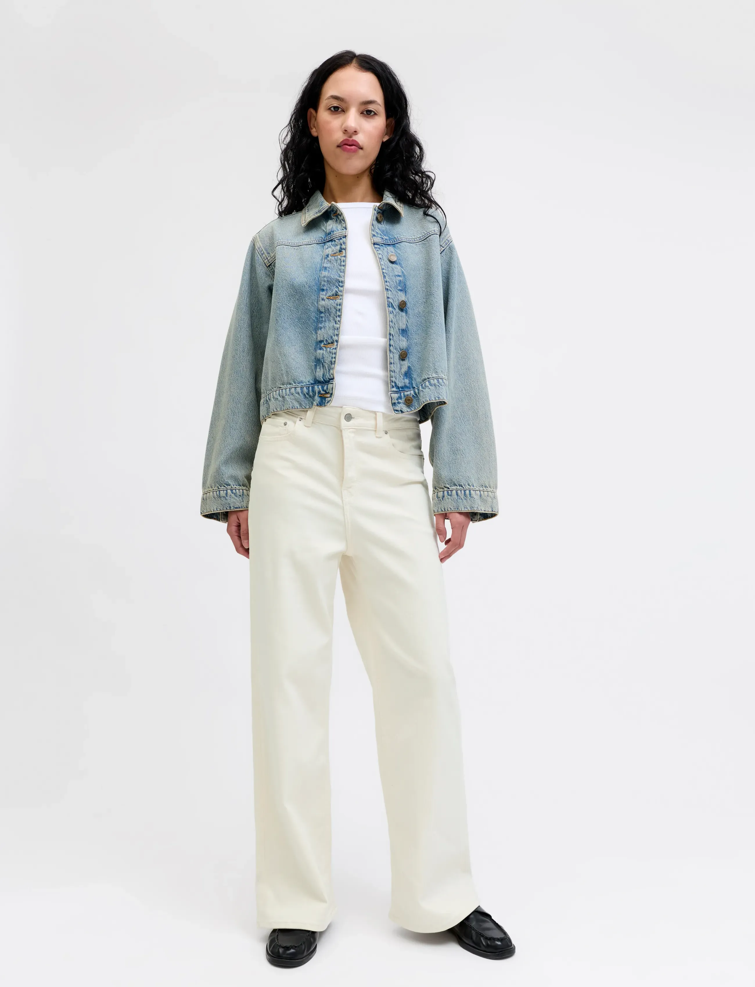 JJXX Jxtokyo Wide Hw Jeans C6171 Dnm Noos dam – bild 7