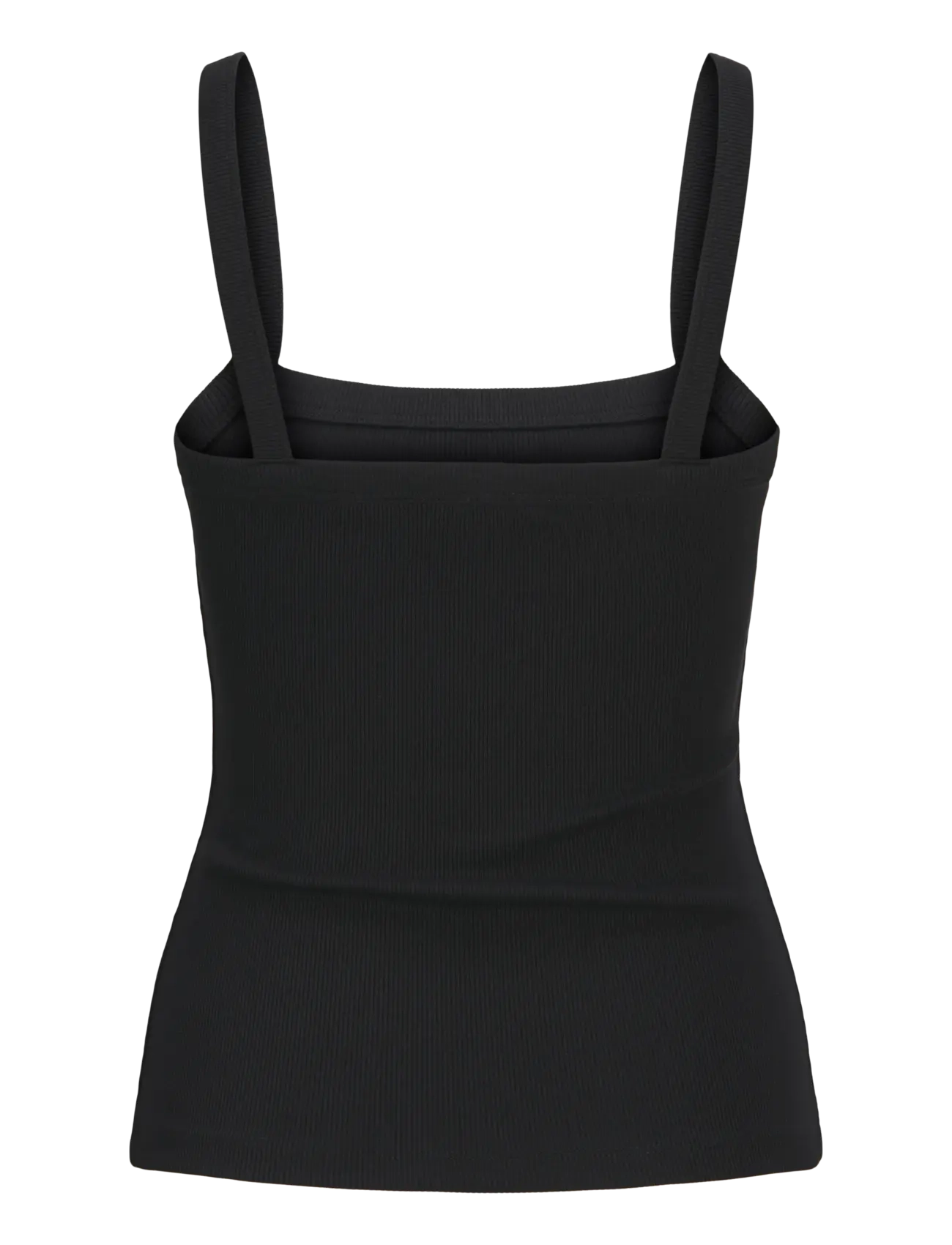 JJXX - JXFIFI STR SL RIB TOP JRS SN - mouwloze tops - black - 2