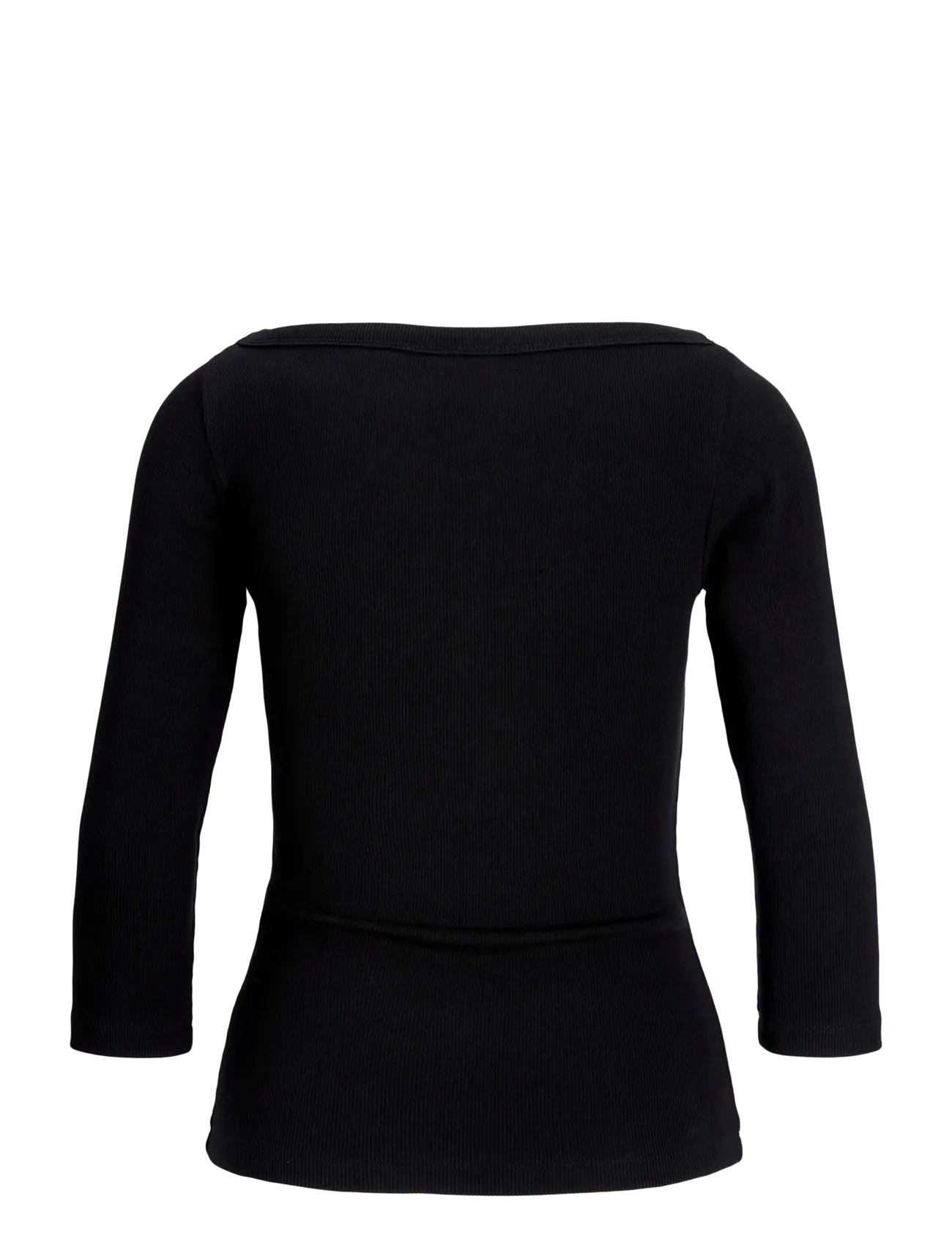 JJXX - JXFIFI STR 3/4 BOATNECK TOP JRS NOOS - langerma toppar - black - 2