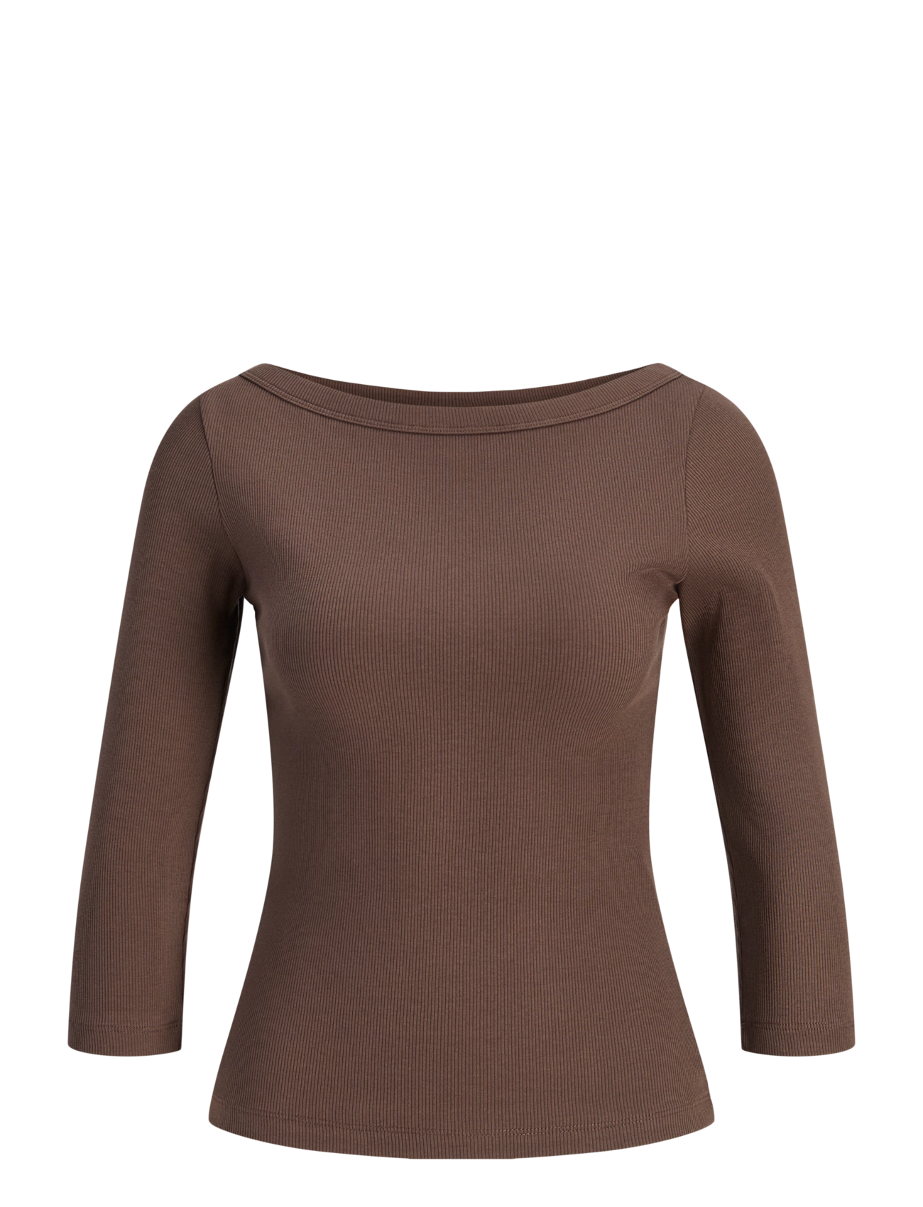 JJXX JXFIFI STR 3/4 BOATNECK TOP JRS NOOS - JJXX - BRACKEN / brown