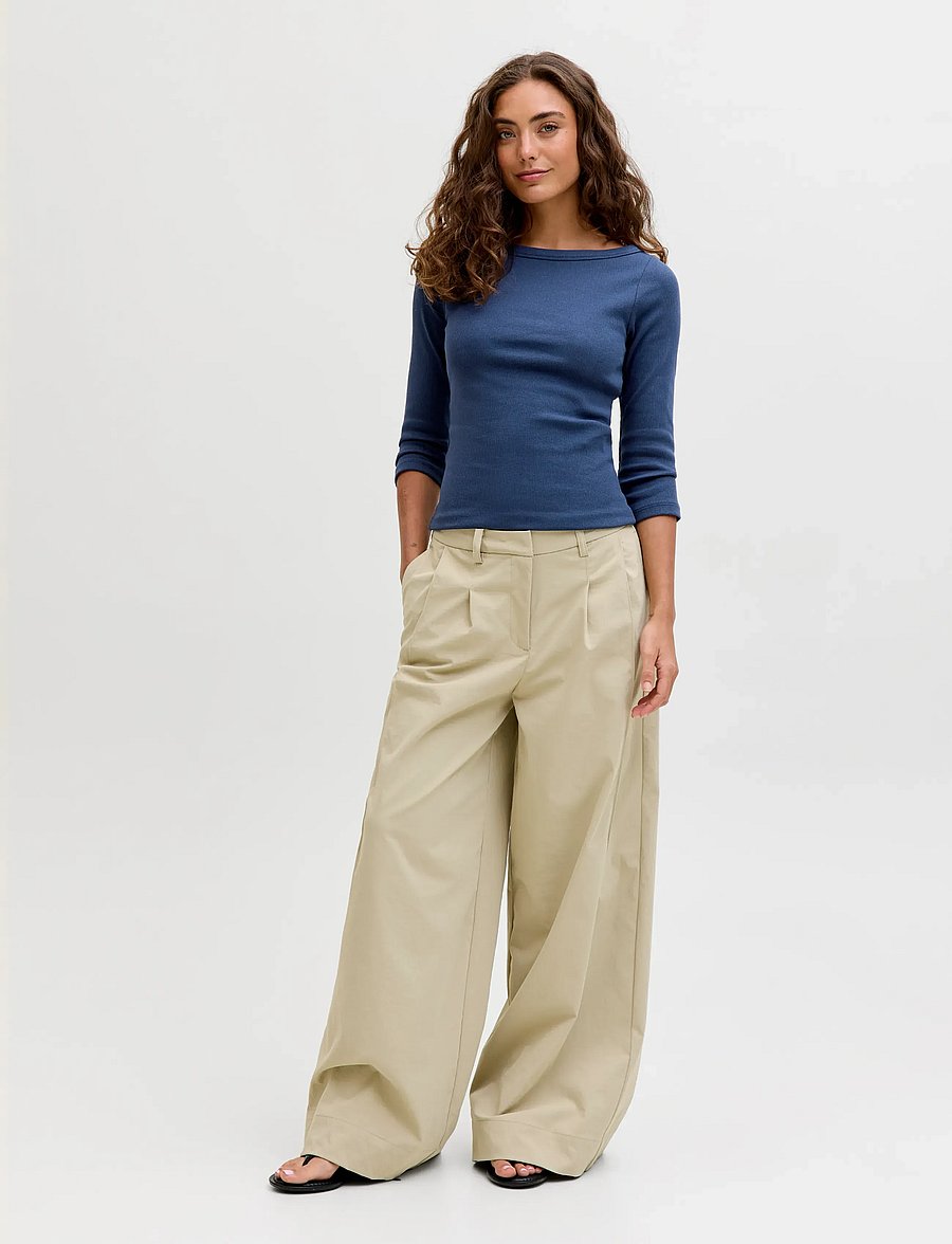 JJXX - JXFIFI STR 3/4 BOATNECK TOP JRS NOOS - pikkade varrukatega topid - naval academy - 4