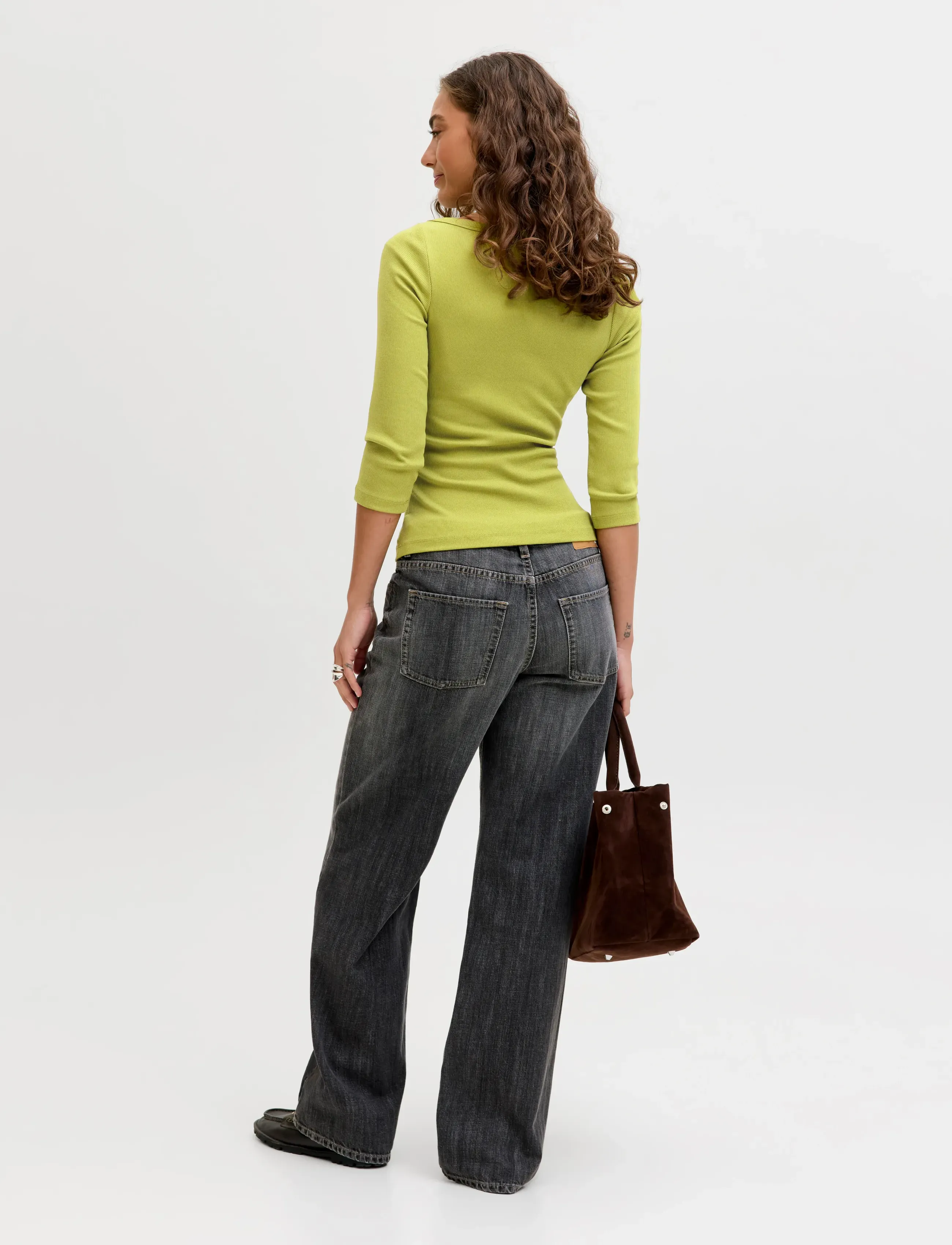 JJXX - JXFIFI STR 3/4 BOATNECK TOP JRS NOOS - long-sleeved tops - perfect pear - 3