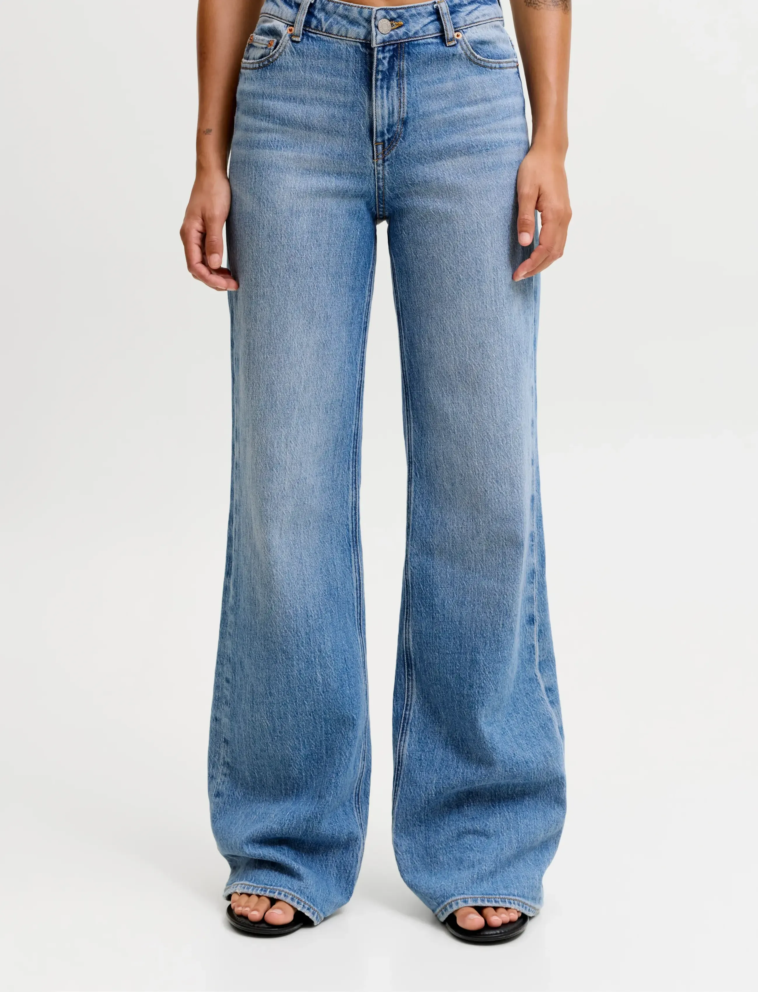 JJXX Jxrome Flared Mw C9189 Jeans Dnm Noos, 29 x 32, Blue, Jeans > Flares, Dame