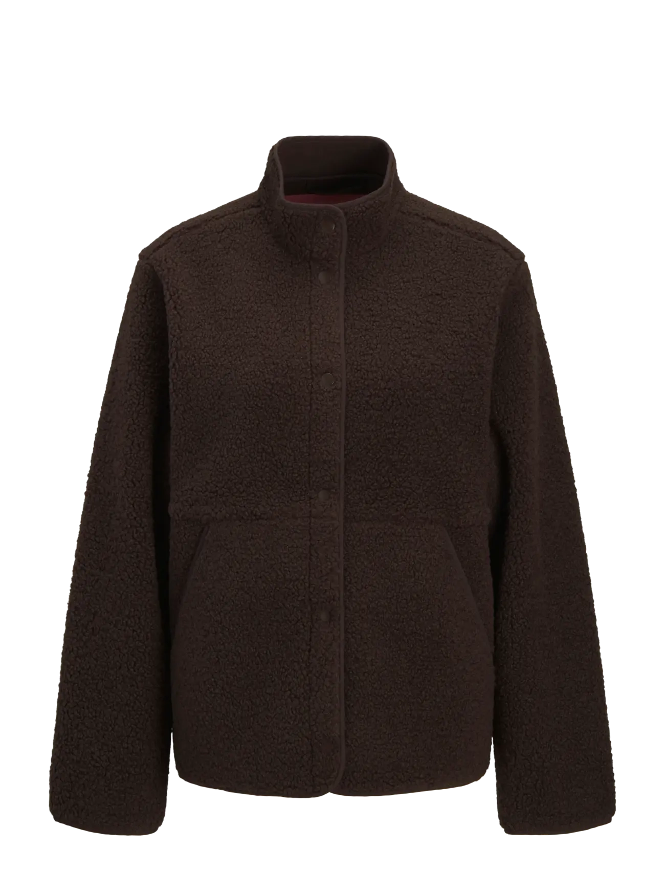 JJXX JXVERA TEDDY JACKET OTW SN - Sweatshirts - BRACKEN / brown