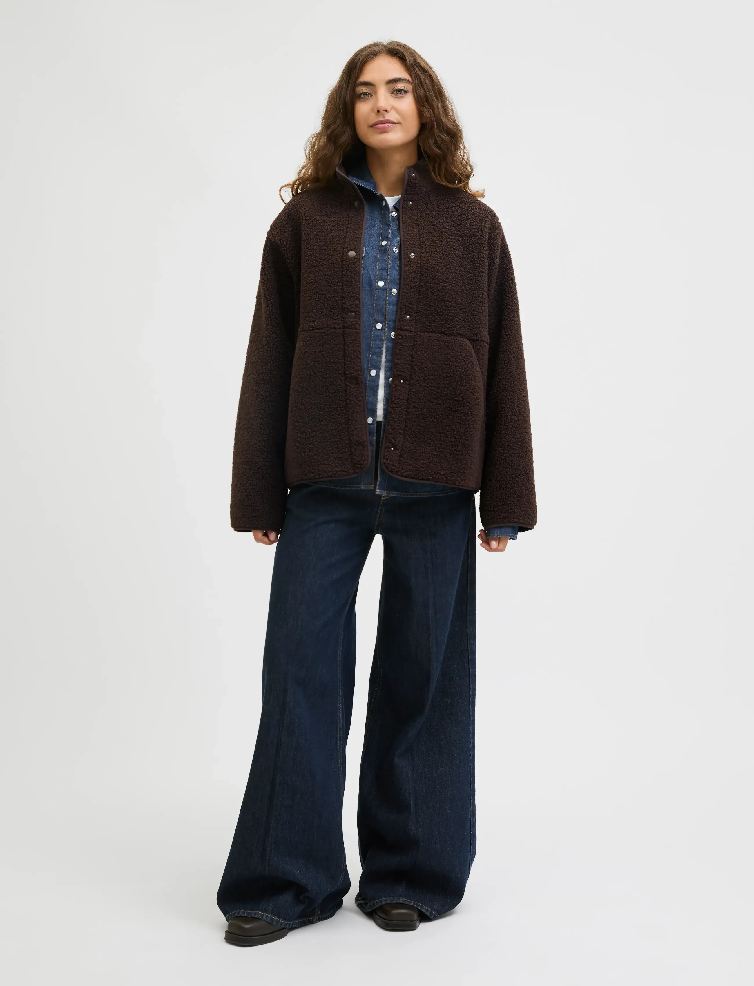 JJXX - JXVERA TEDDY JACKET OTW NOOS - fleece & midlayer - bracken - 4