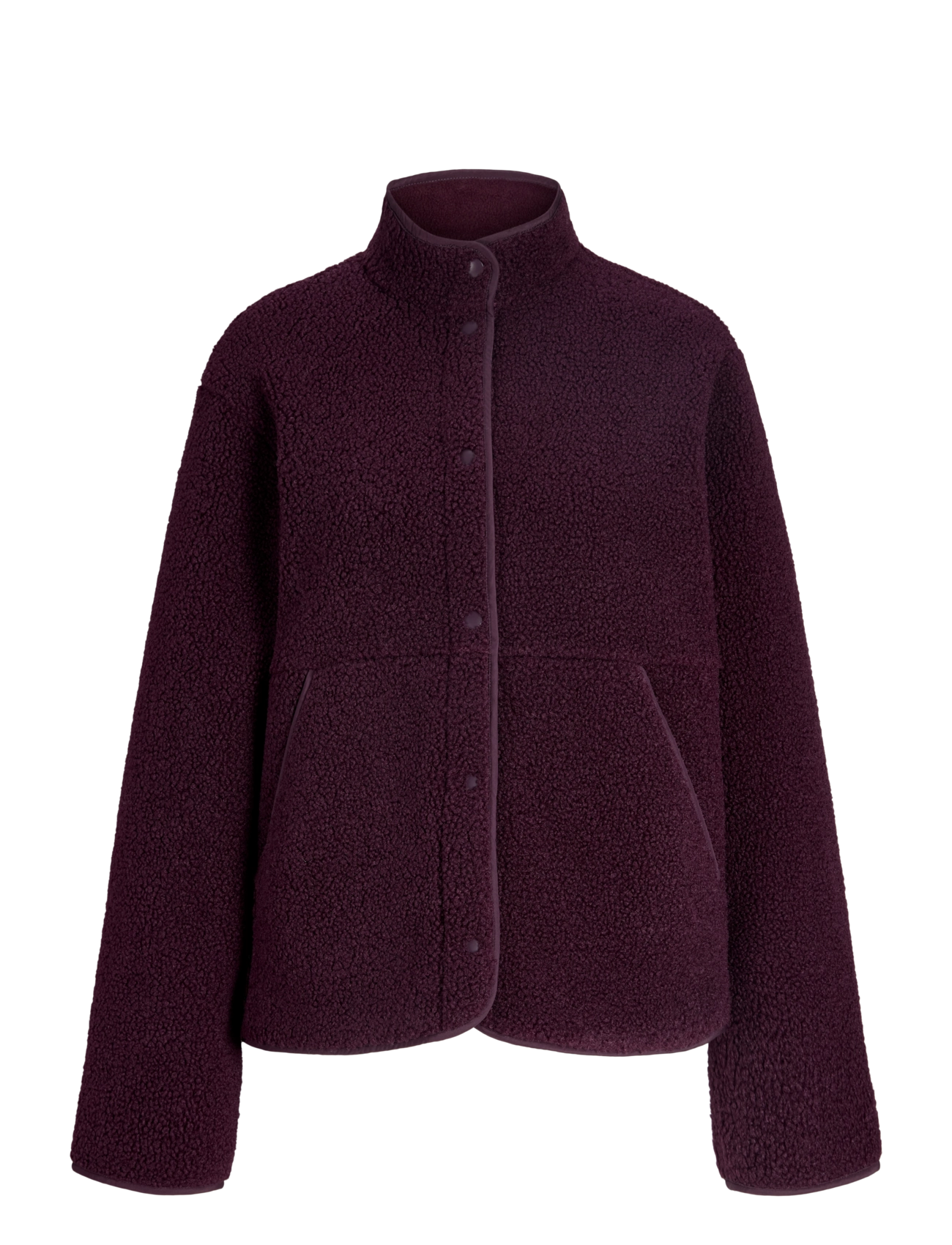 JJXX JXVERA TEDDY JACKET OTW NOOS - Säsongens färger - WINETASTING / burgundy