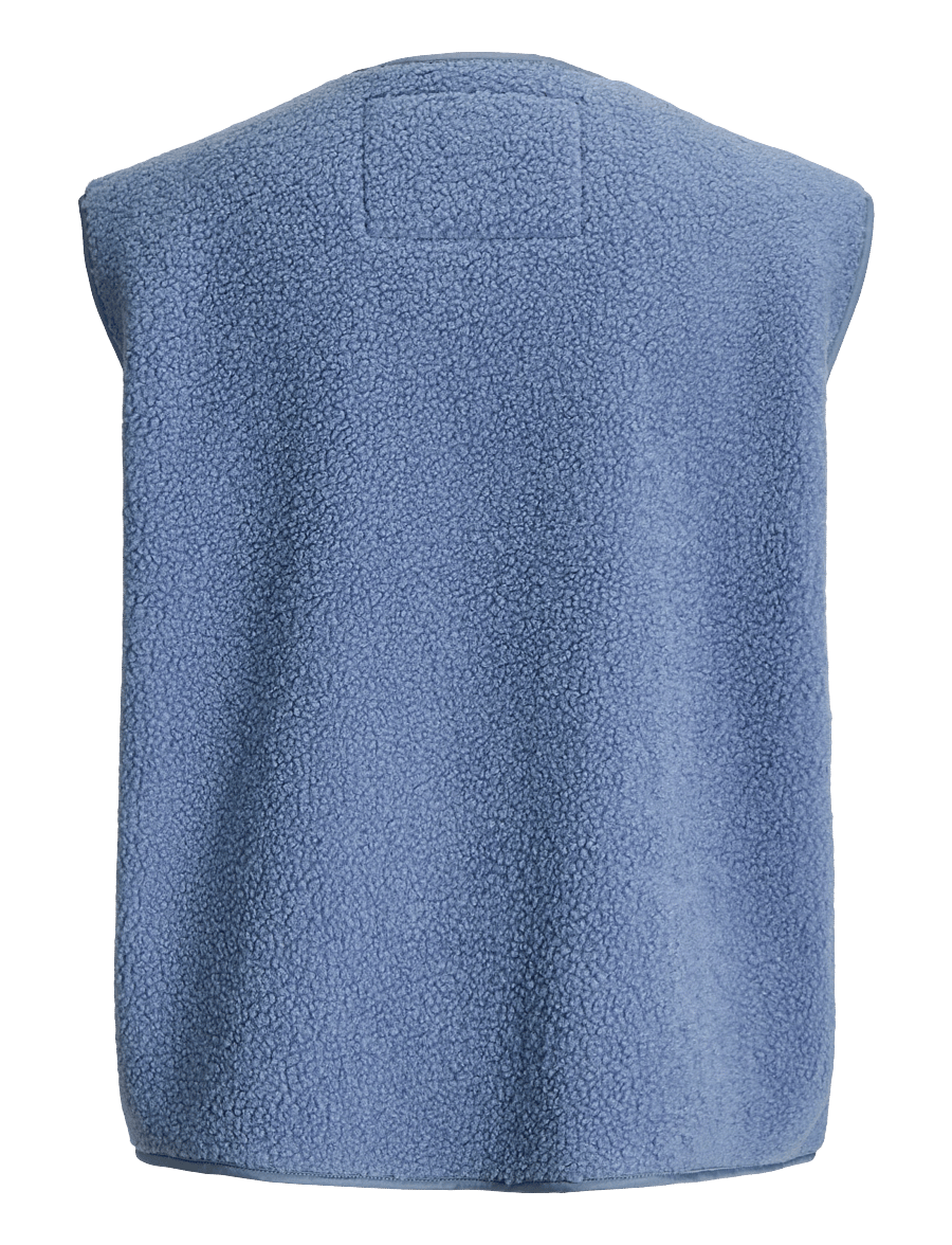 JJXX - JXVERA TEDDY VEST OTW NOOS - fleece- und teddy-westen - country blue - 1