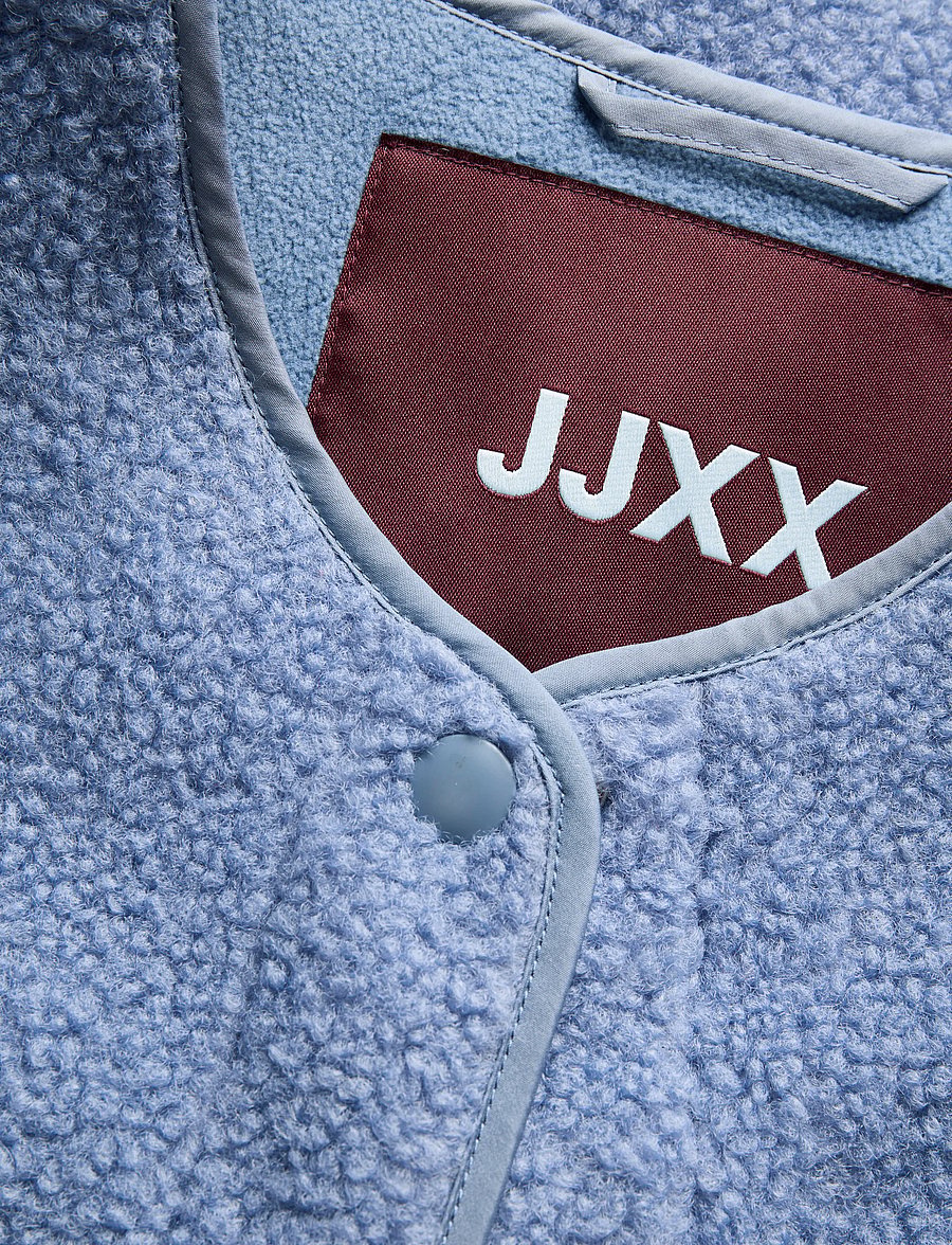 JJXX - JXVERA TEDDY VEST OTW NOOS - fleece- und teddy-westen - country blue - 2