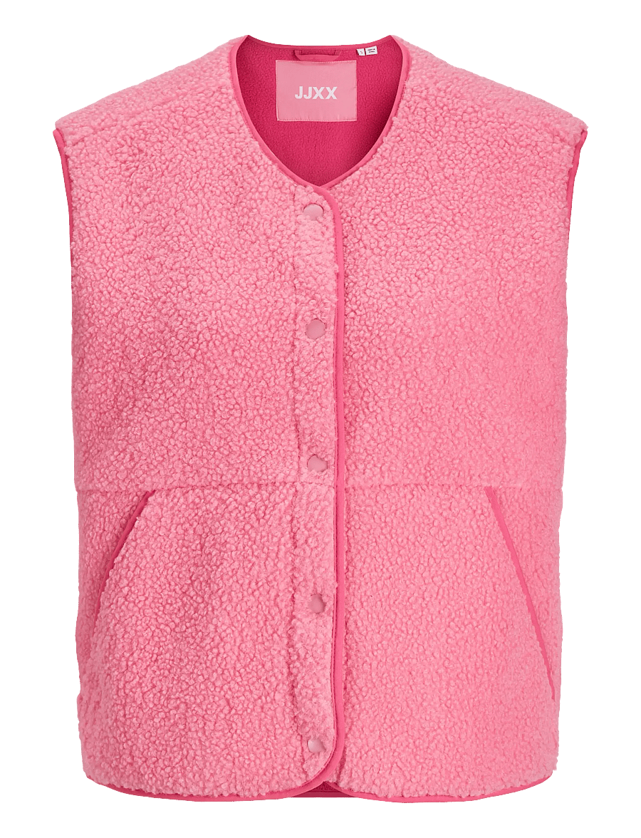 JJXX - JXVERA TEDDY VEST OTW NOOS - flís- og loðvesti - morning glory - 1