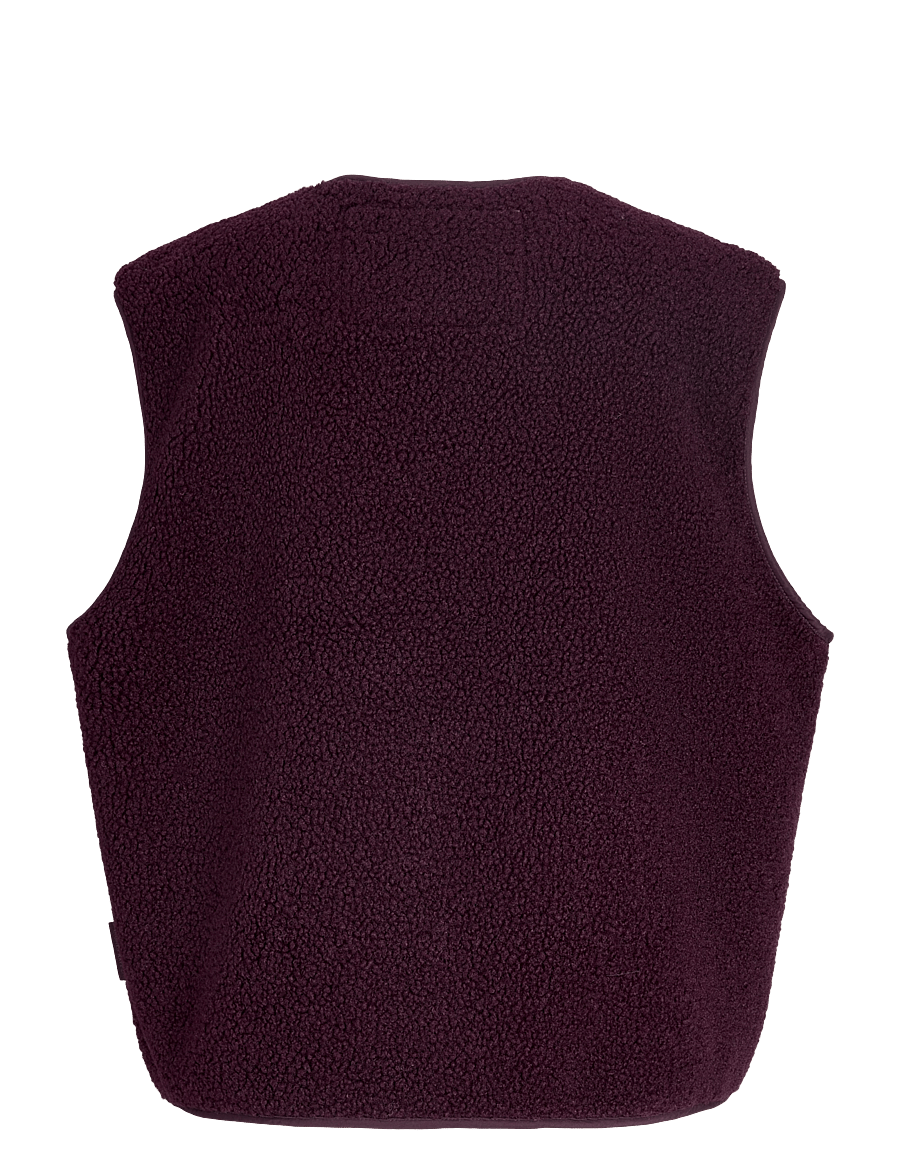 JJXX - JXVERA TEDDY VEST OTW NOOS - fleece- und teddy-westen - winetasting - 2