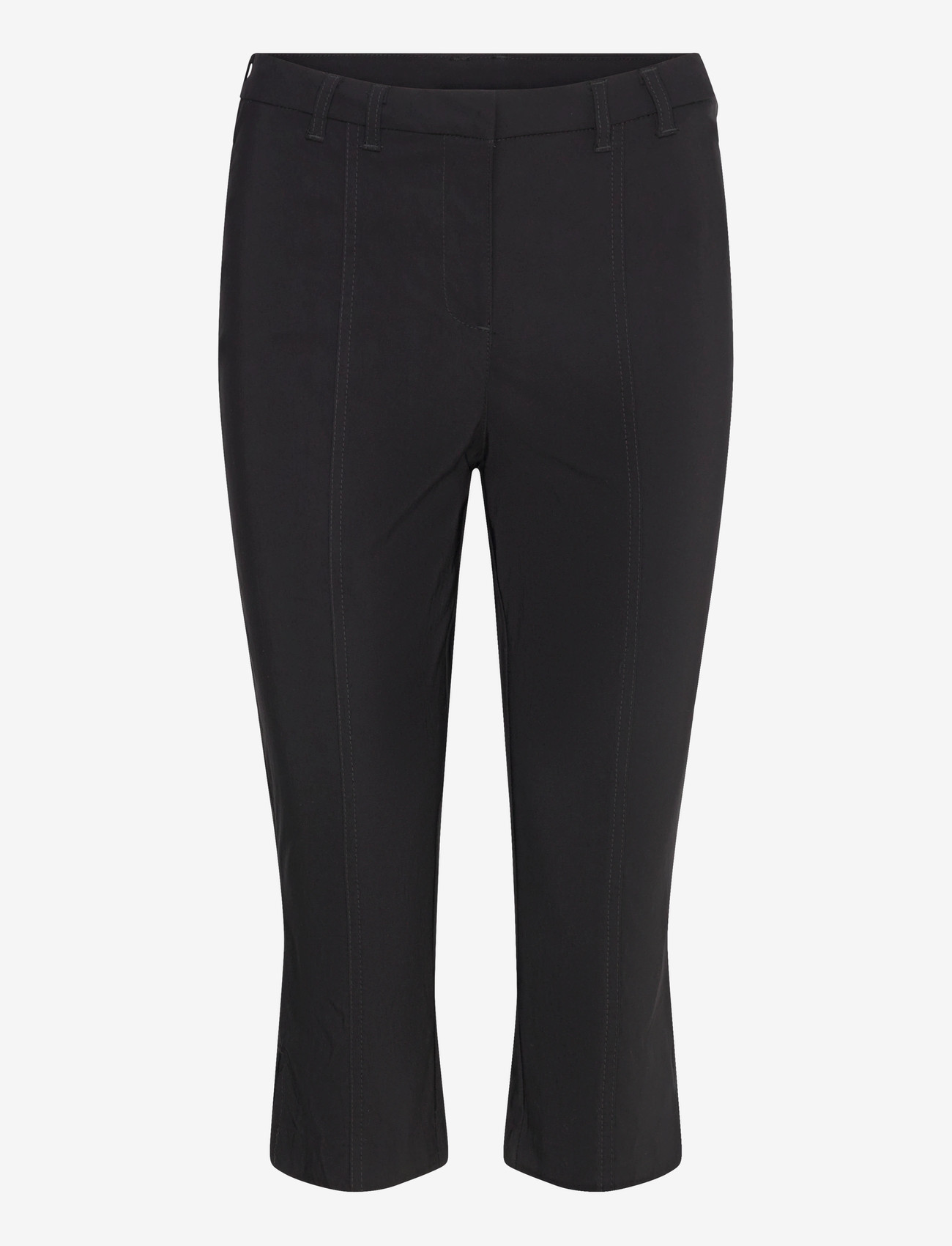 JJXX - JXIBEN SLIM CAPRI MW PANTS PNT LN - capri bukser - black - 1