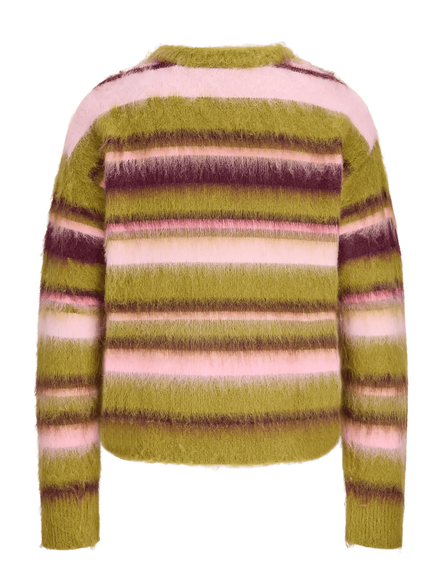 JJXX - JXCALISTA CREW NECK KNIT - stickade tröjor - green moss - 1