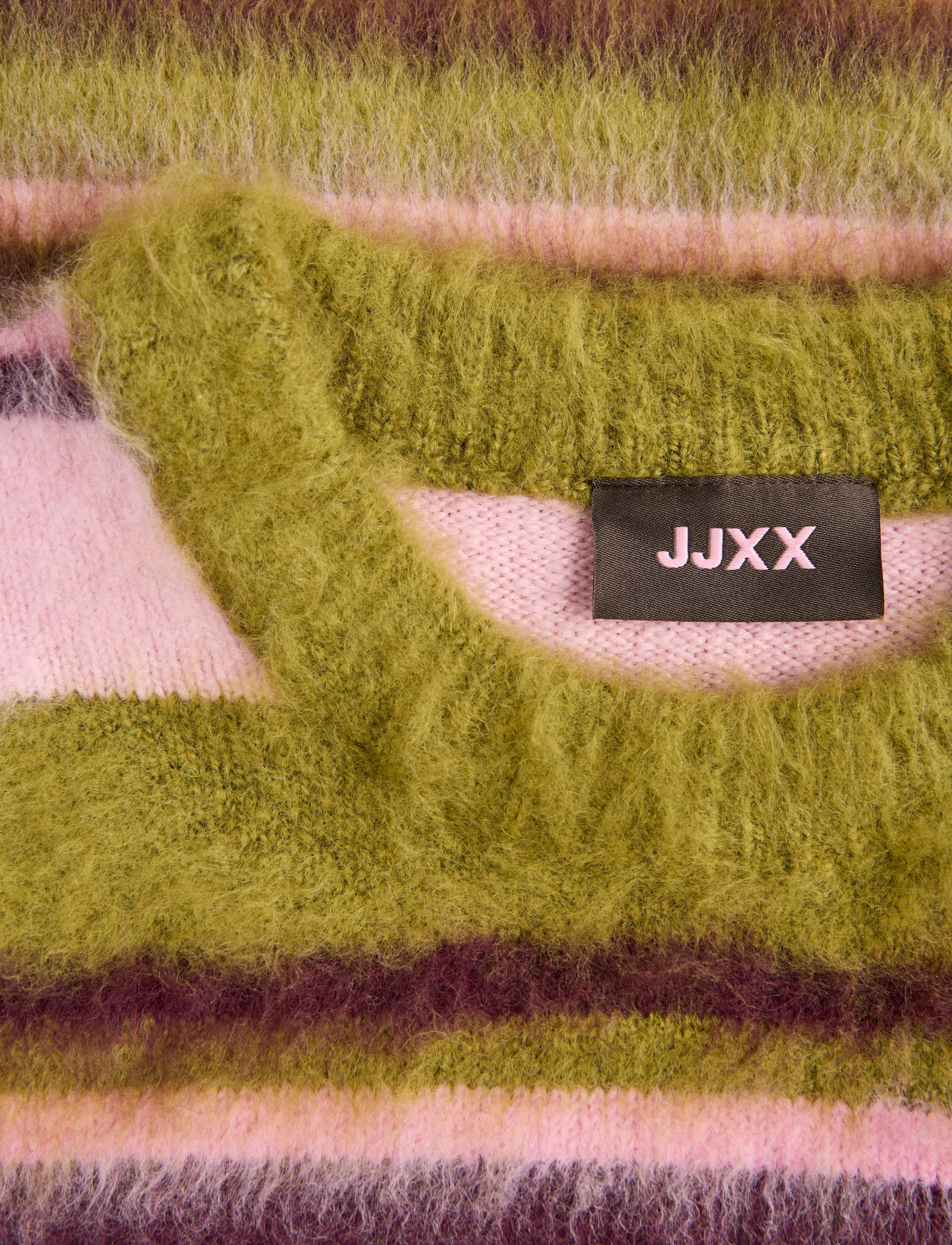 JJXX - JXCALISTA CREW NECK KNIT - stickade tröjor - green moss - 3