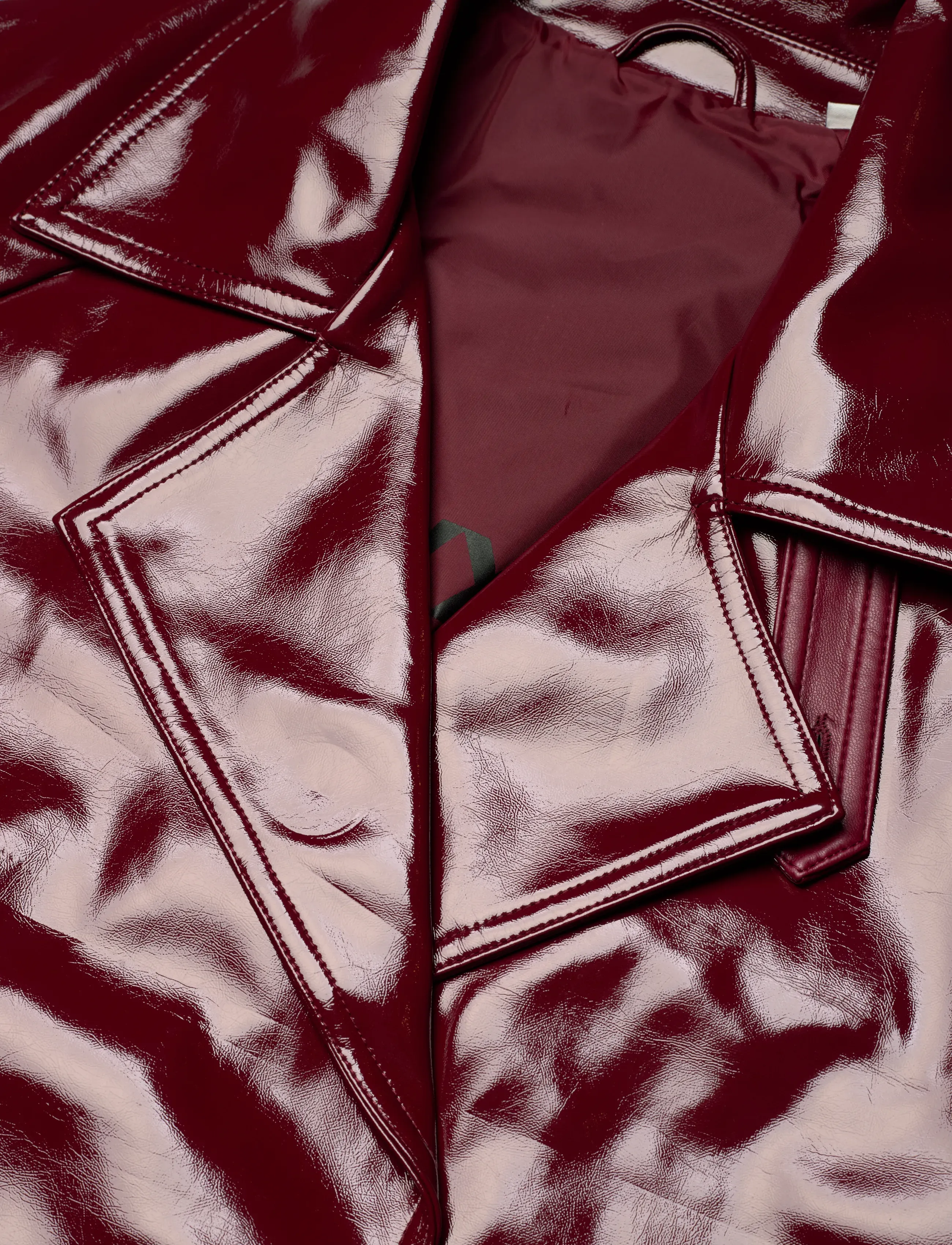 JJXX - JXLUCY TRENCHCOAT OTW - overtøj - cabernet - 3
