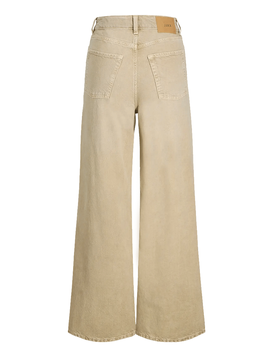 JJXX - JXTOKYO WIDE HW COLOR DNM SN - pantalons larges - desert dust - 2