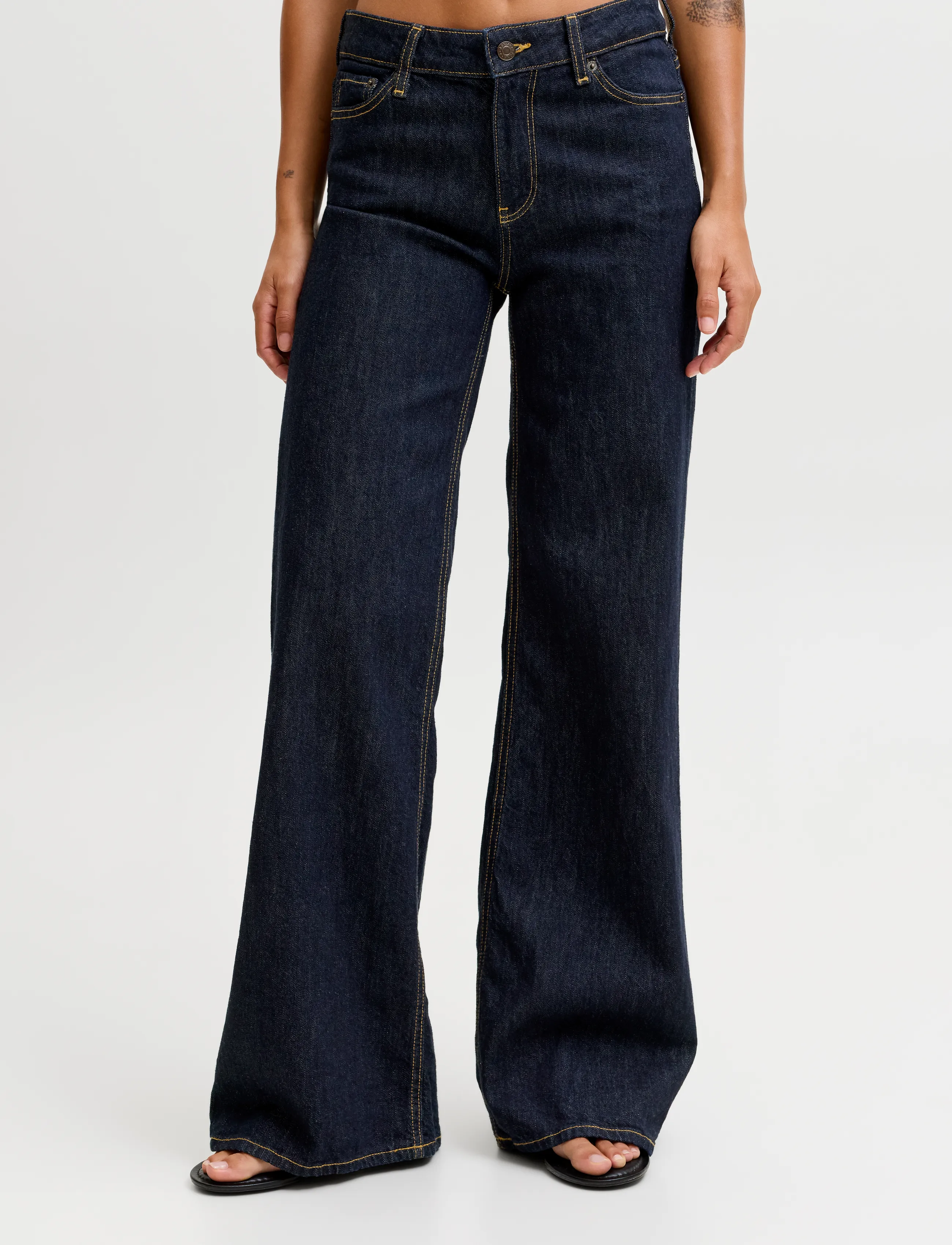JJXX JXROME FLARED MW C248 DNM NOOS - Noor - DARK BLUE DENIM / navy
