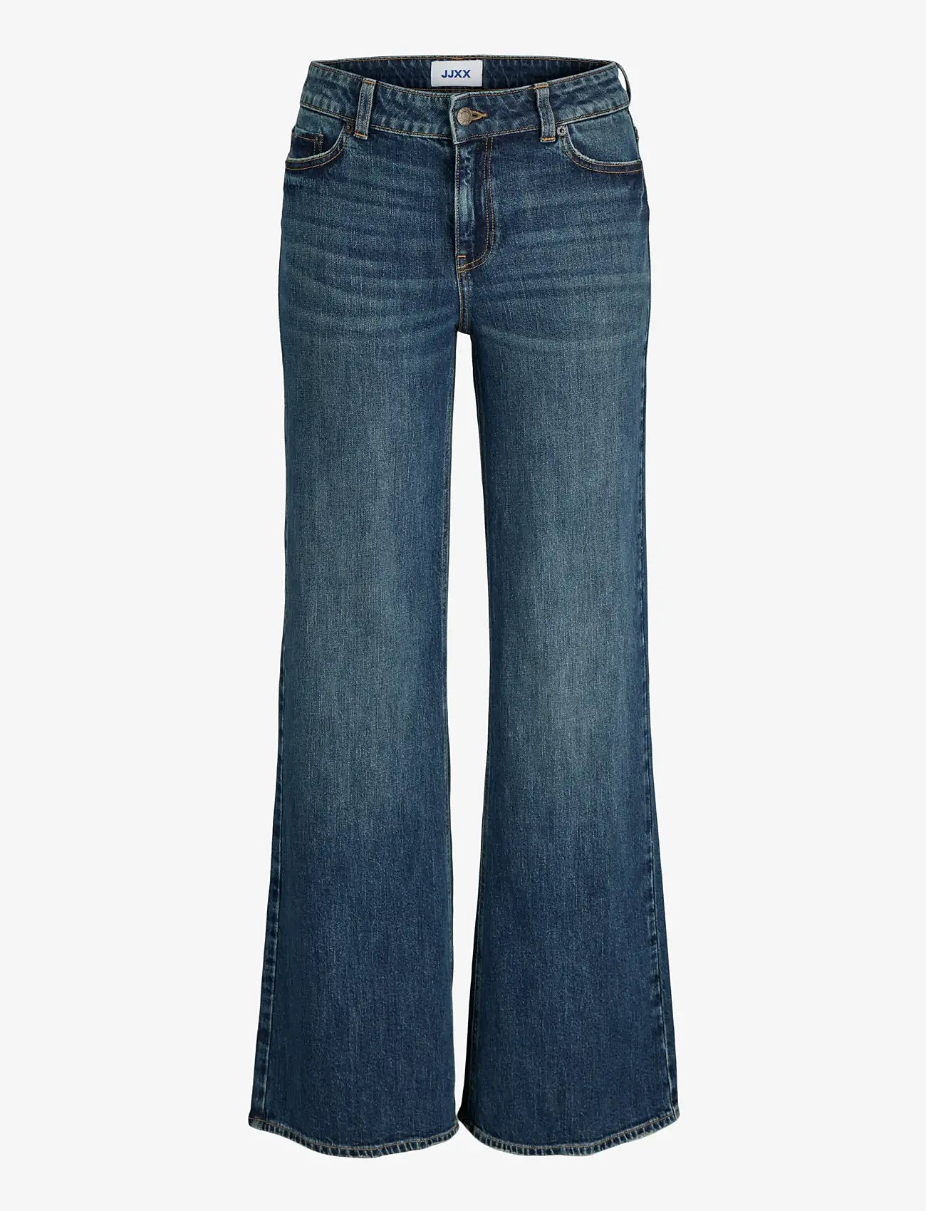 JJXX - JXROME FLARED MW JEANS C249 DNM NOOS - utsvängda jeans - dark blue denim - 1
