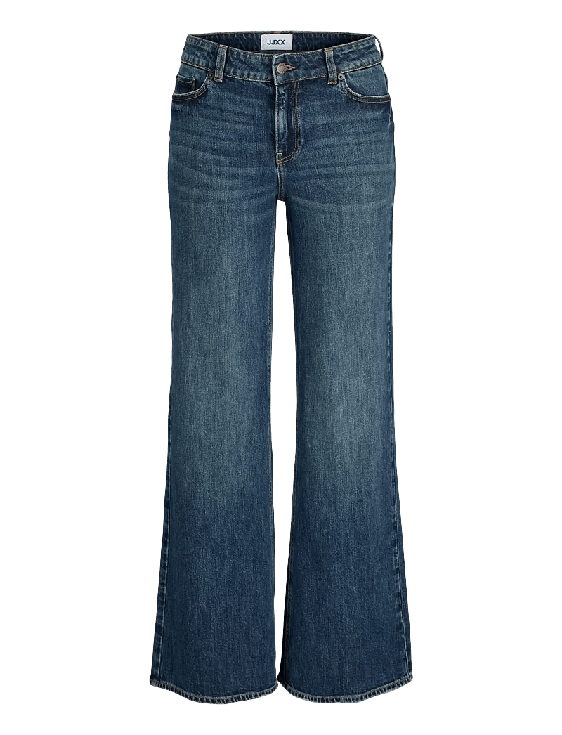 JJXX - JXROME FLARED MW JEANS C249 DNM NOOS - utsvängda jeans - dark blue denim - 1