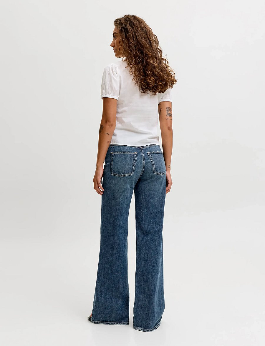 JJXX - JXROME FLARED MW JEANS C249 DNM NOOS - schlaghosen - dark blue denim - 3