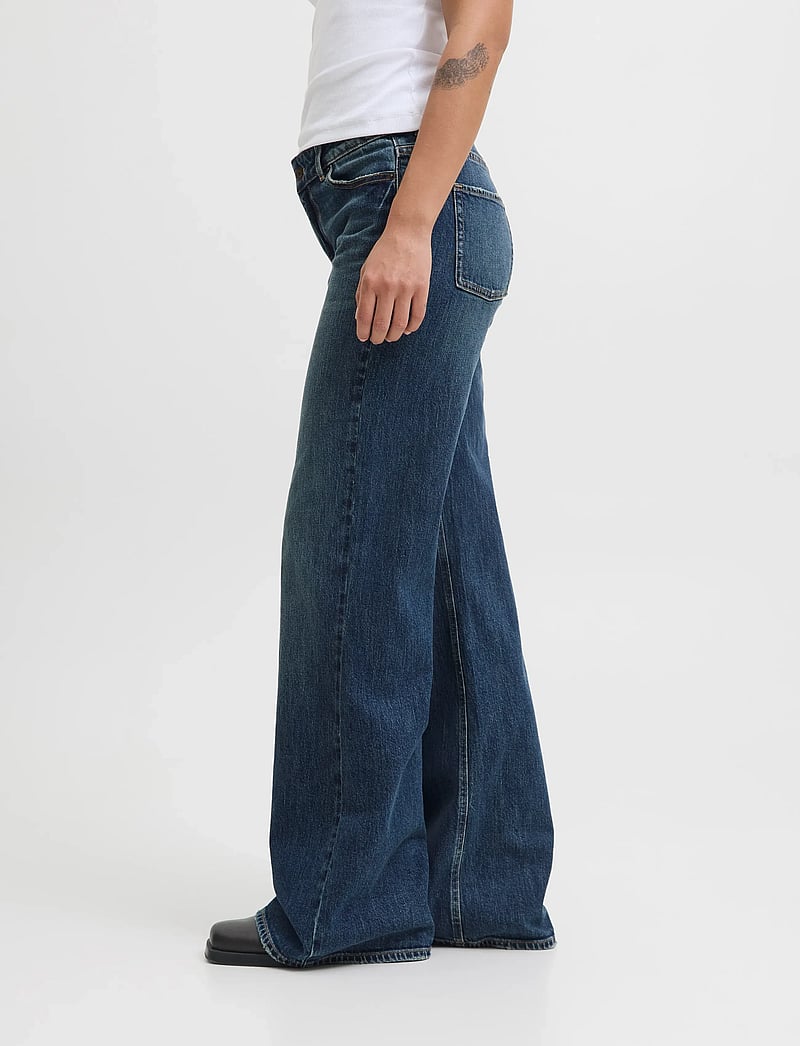 JJXX - JXROME FLARED MW JEANS C249 DNM NOOS - utsvängda jeans - dark blue denim - 5