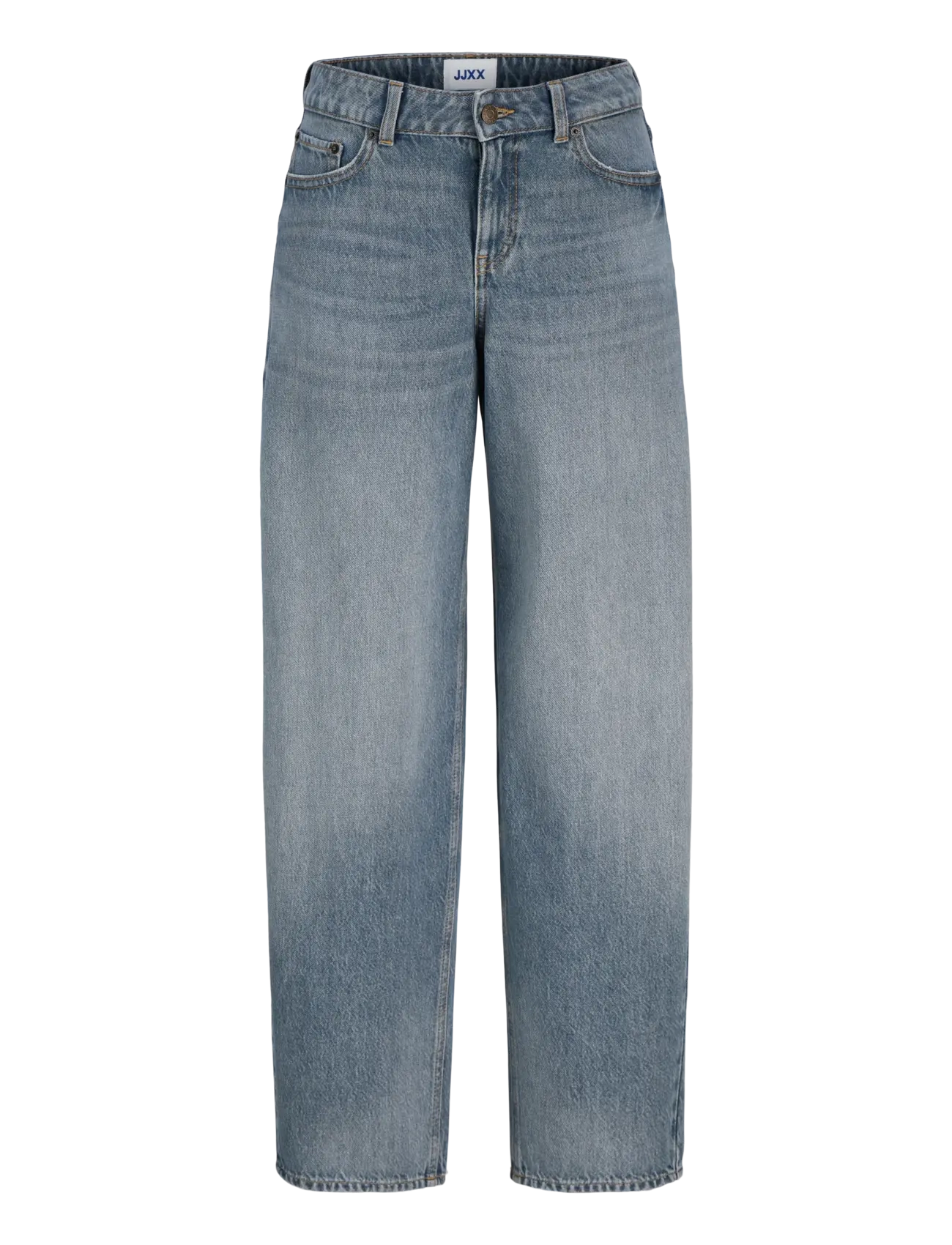 JJXX JXFUJI BARREL MW JEANS R251 DNM NOOS - Tøj - MEDIUM BLUE DENIM / blue