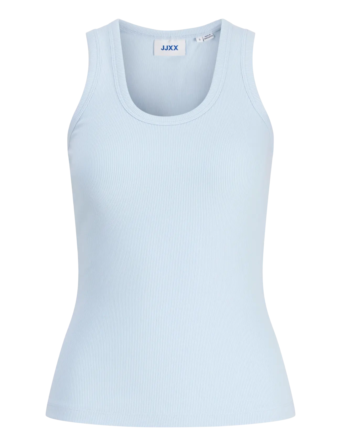 JJXX JXFRIDA SL U-NECK TOP JRS NOOS - Kläder - SKYWAY / blue