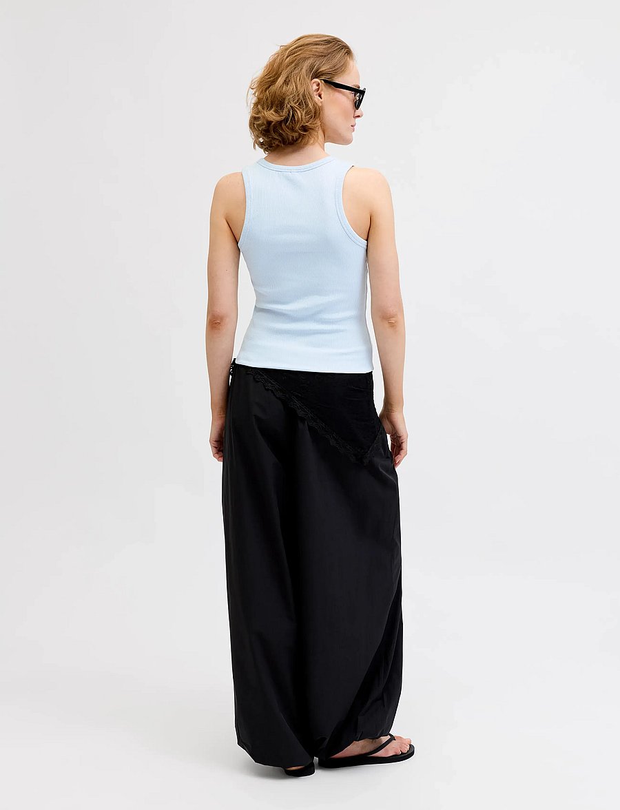 JJXX - JXFRIDA SL U-NECK TOP JRS NOOS - tanktops - skyway - 3