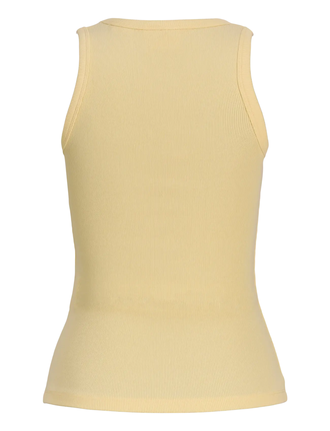 JJXX - JXFRIDA SL U-NECK TOP JRS NOOS - mouwloze tops - sunlight - 2