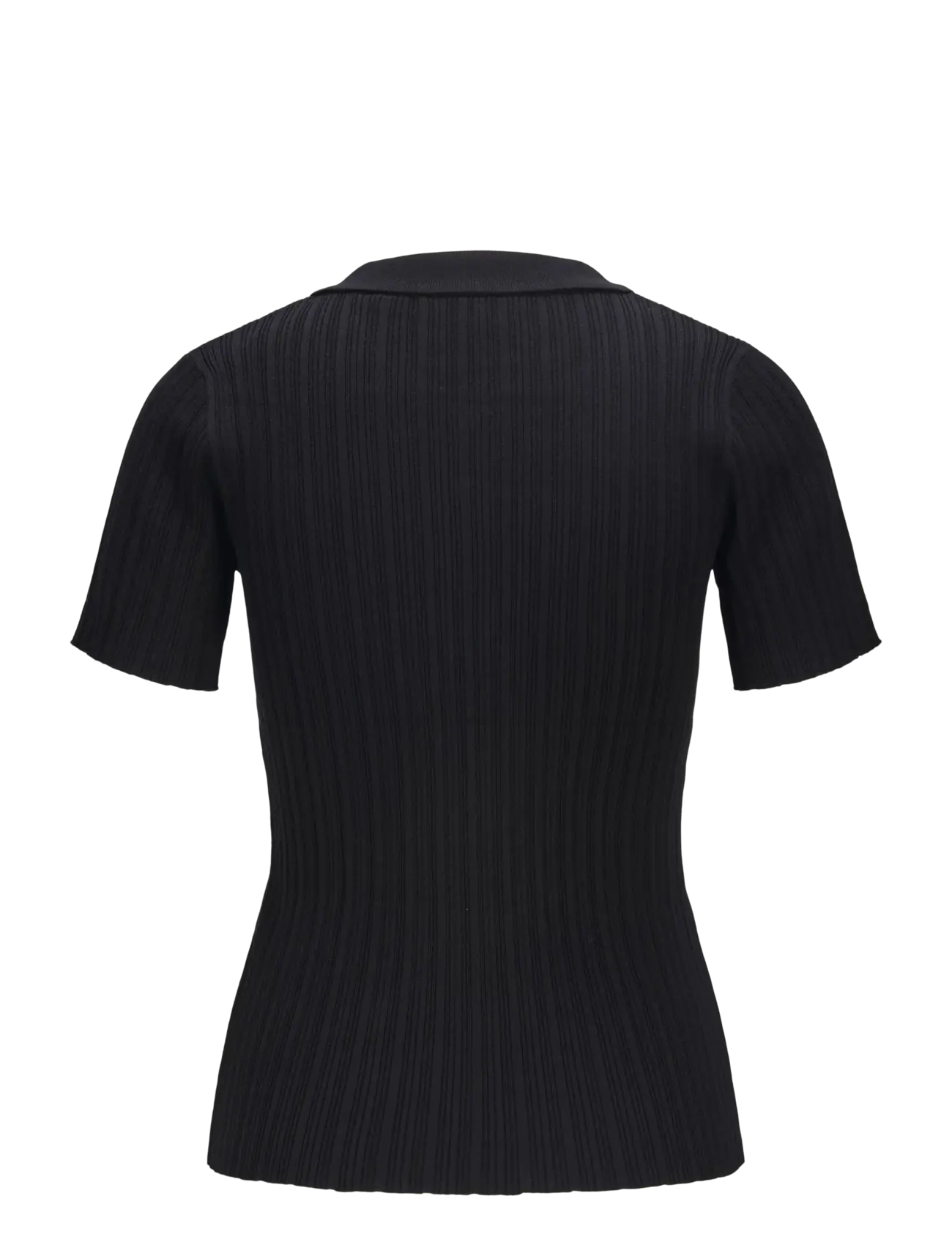 JJXX - JXHADLEY TIGHT SS POLO KNIT NOOS - die niedrigsten preise - black - 2