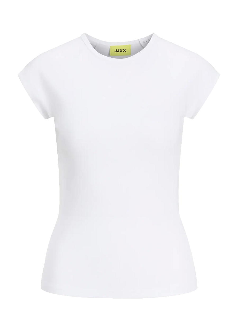 JJXX - JXSTAR SS RAGLAN TEE JRS NOOS - t-shirts - bright white - 1