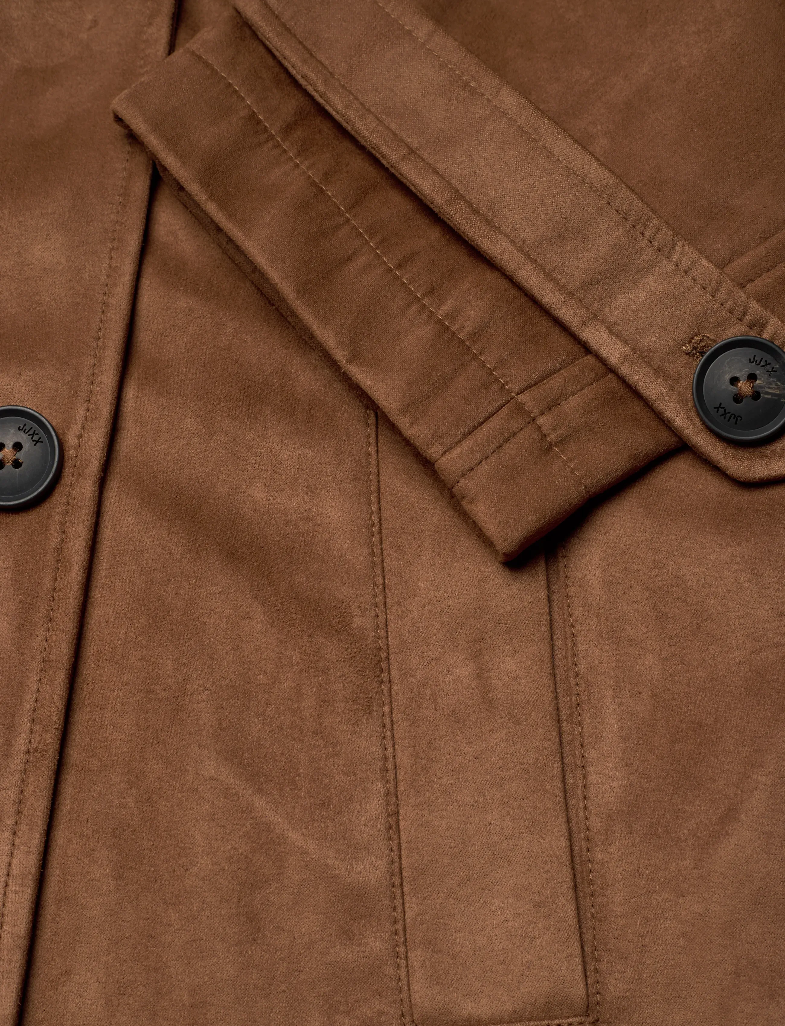 JJXX - JXLEIA ROSIE LONG TRENCHCOAT OTW - frühlingsjacken - cognac - 3