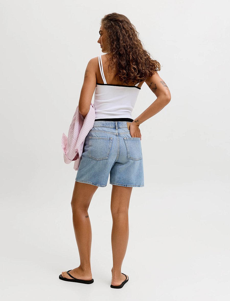 JJXX - JXSEVILLE SHORT MW SHORTS DNM SN - jorts - medium blue denim - 3