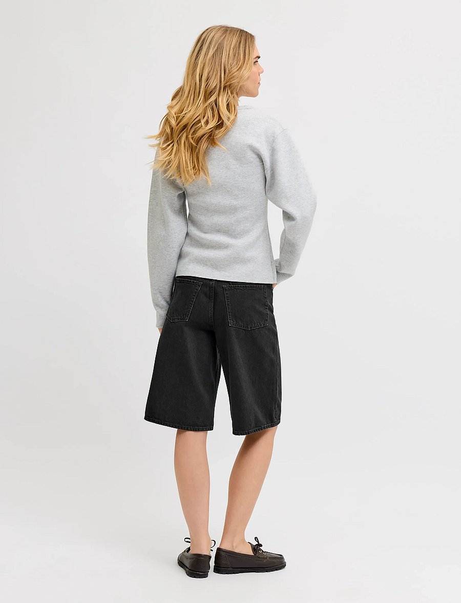 JJXX - JXTOKYO LONG HW SHORTS DNM SN - jorts - black - 3