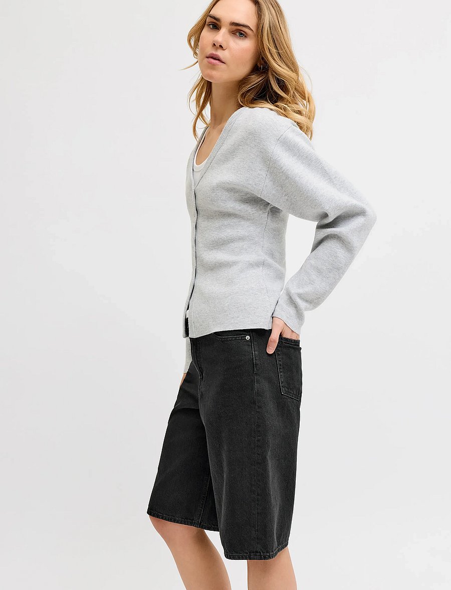 JJXX - JXTOKYO LONG HW SHORTS DNM SN - jorts - black - 5