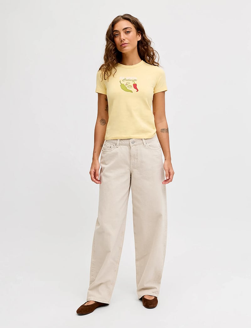 JJXX - JXFUJI BARREL MW COLOR DNM NOOS - barrel jeans - moonbeam - 4