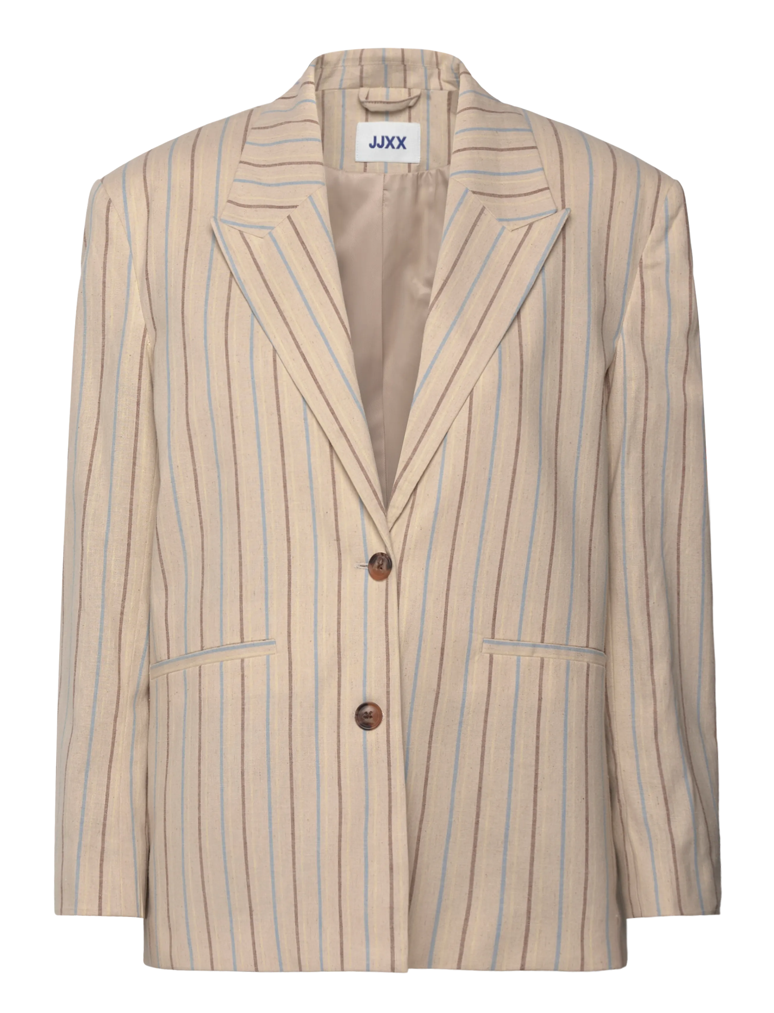JJXX Jxmaya Summer Relaxed Blazer Tlr, M, Blazer, Beige - Oversized Frauen