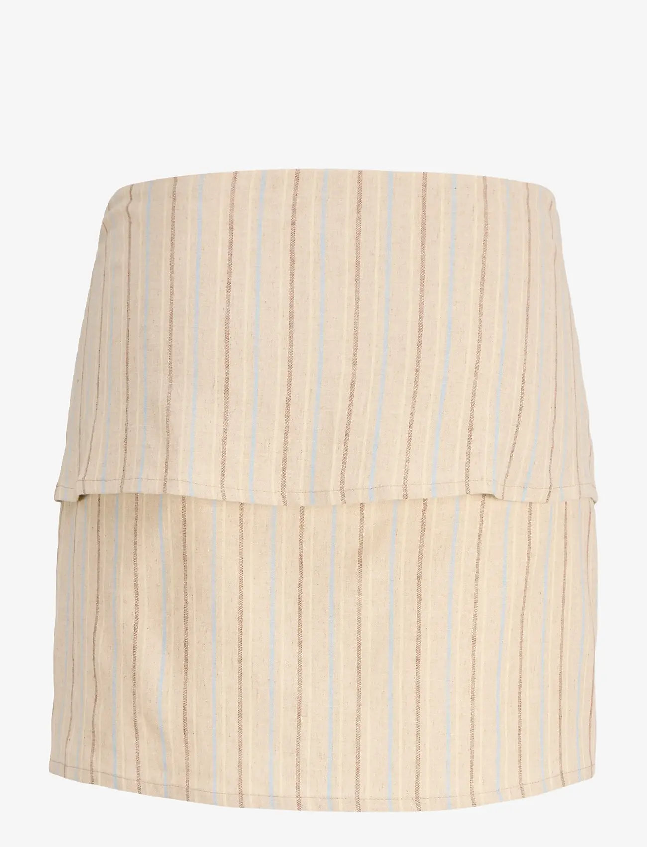 JJXX - JXSINA BREEZY ASYM MW SKIRT TLR - omlottkjolar - natural - 2