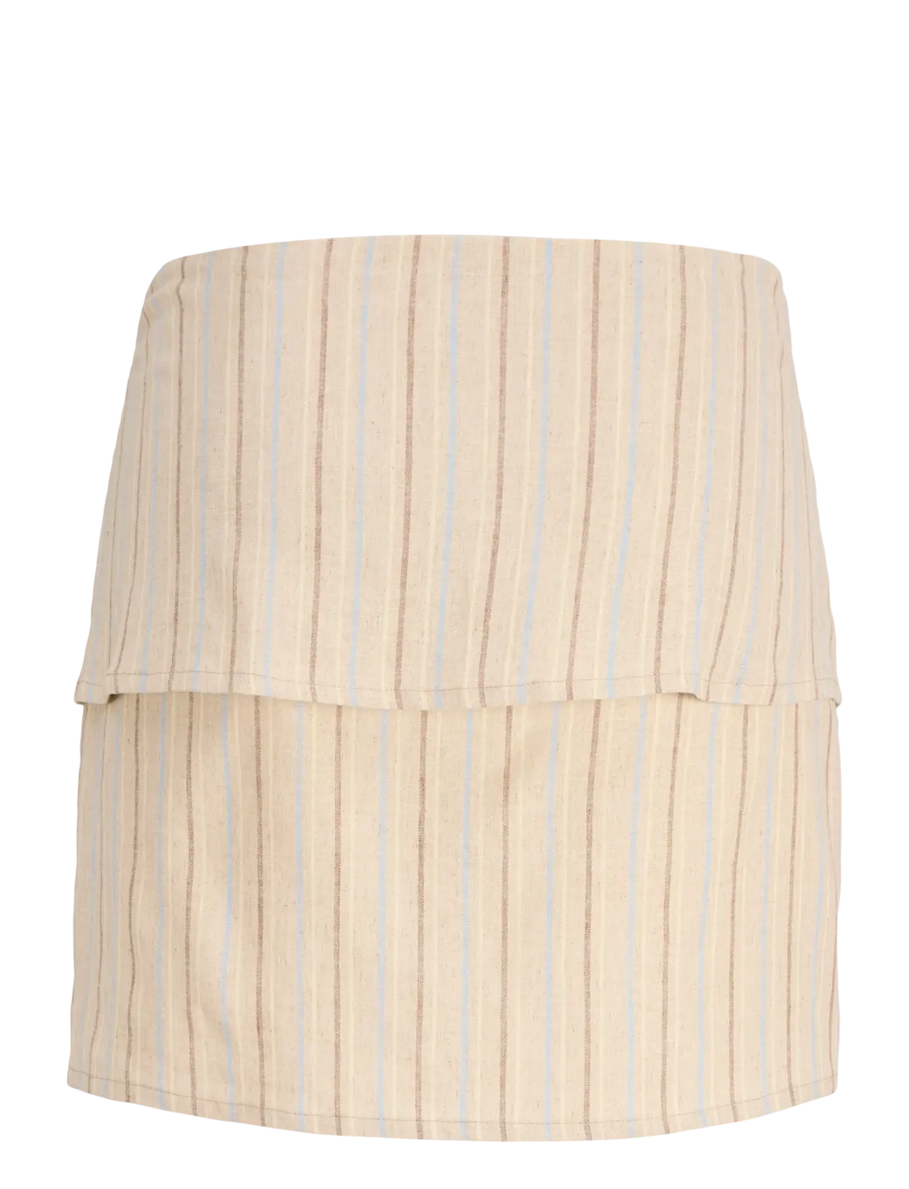 JJXX - JXSINA BREEZY ASYM MW SKIRT TLR - jupes portefeuille - natural - 2